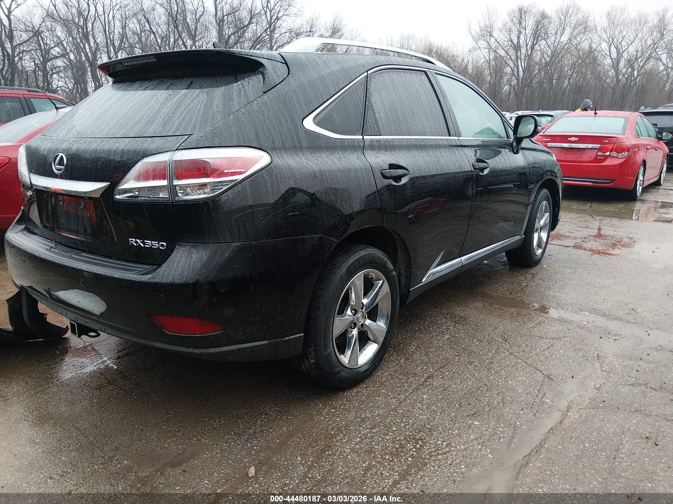 2013 Lexus Rx 350   Black vin: 2T2BK1BA2DC155607