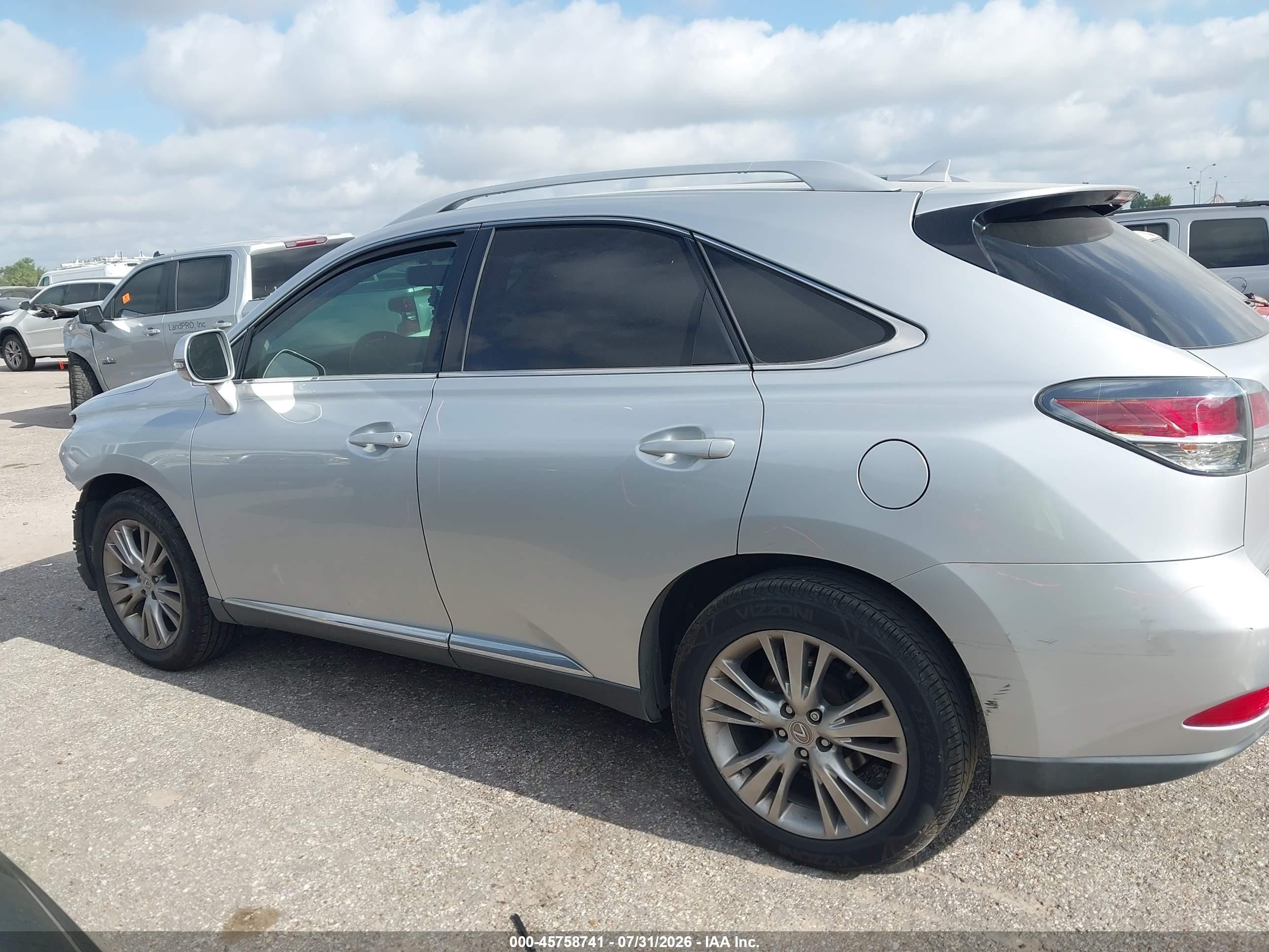 2013 Lexus Rx 350   Silver vin: 2T2BK1BA2DC162511