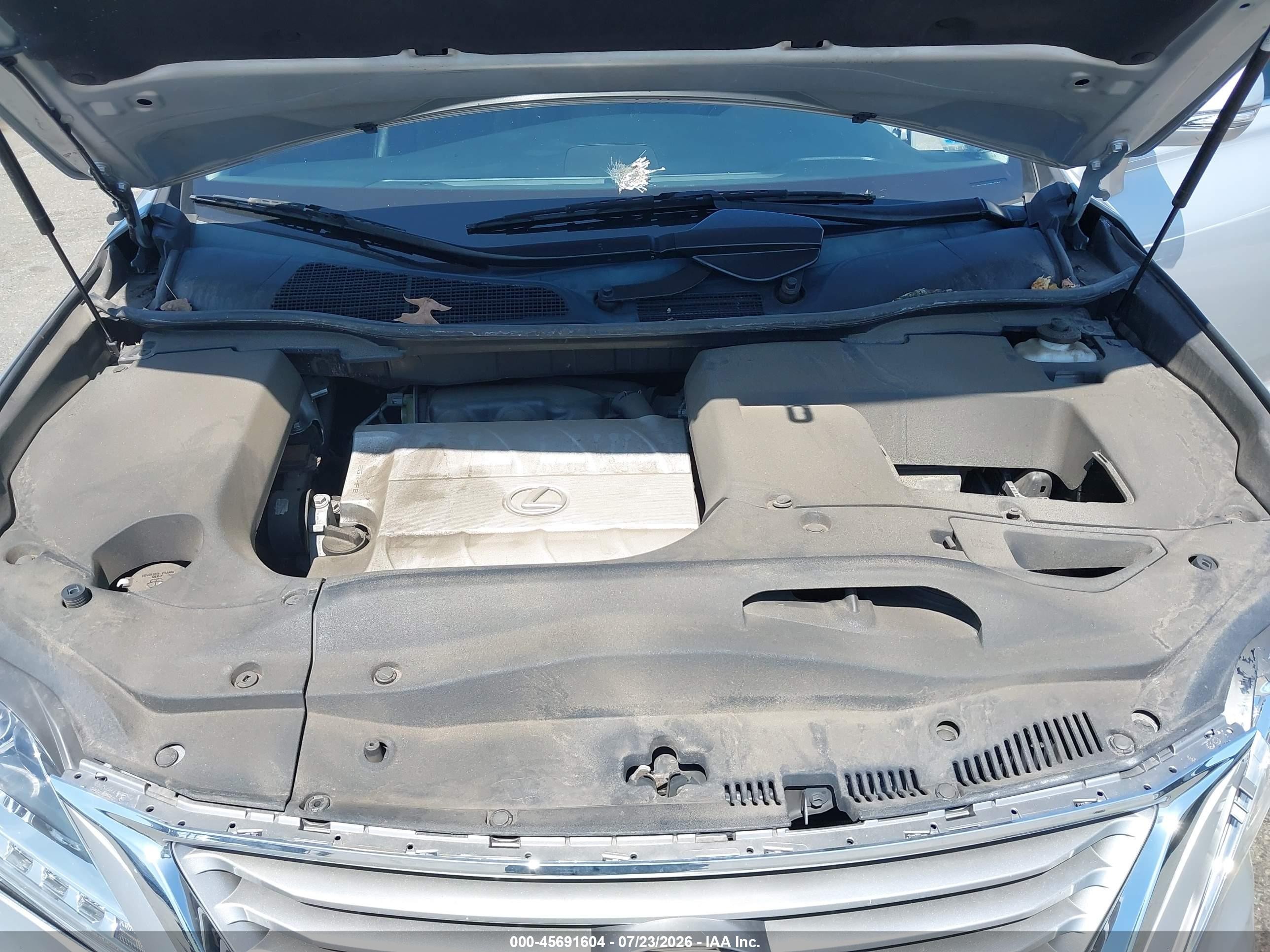 2013 Lexus Rx 350   Silver vin: 2T2BK1BA2DC164145