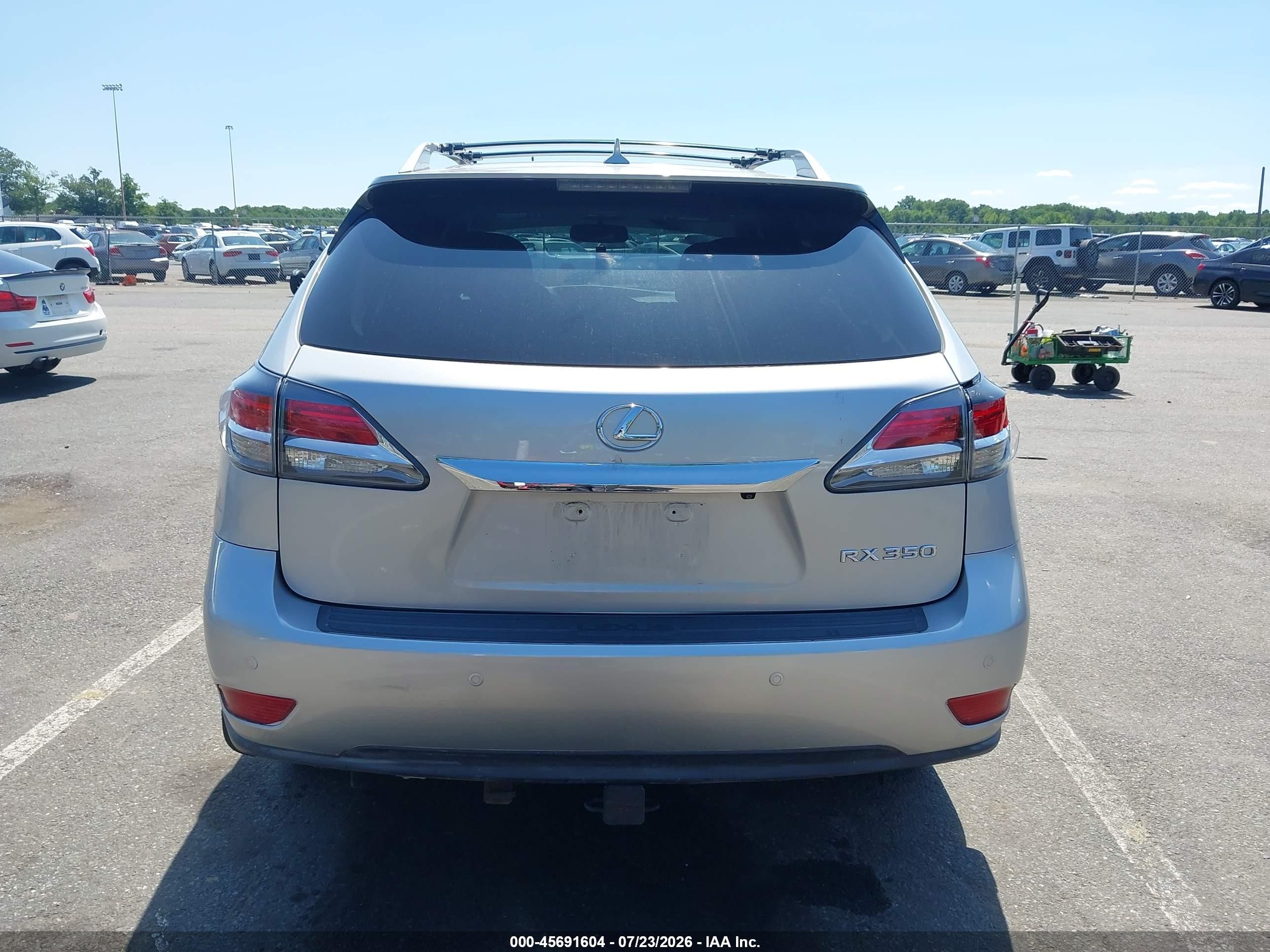2013 Lexus Rx 350   Silver vin: 2T2BK1BA2DC164145