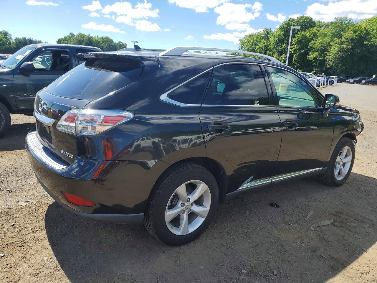 2013 Lexus Rx 350 Base Black vin: 2T2BK1BA2DC167739