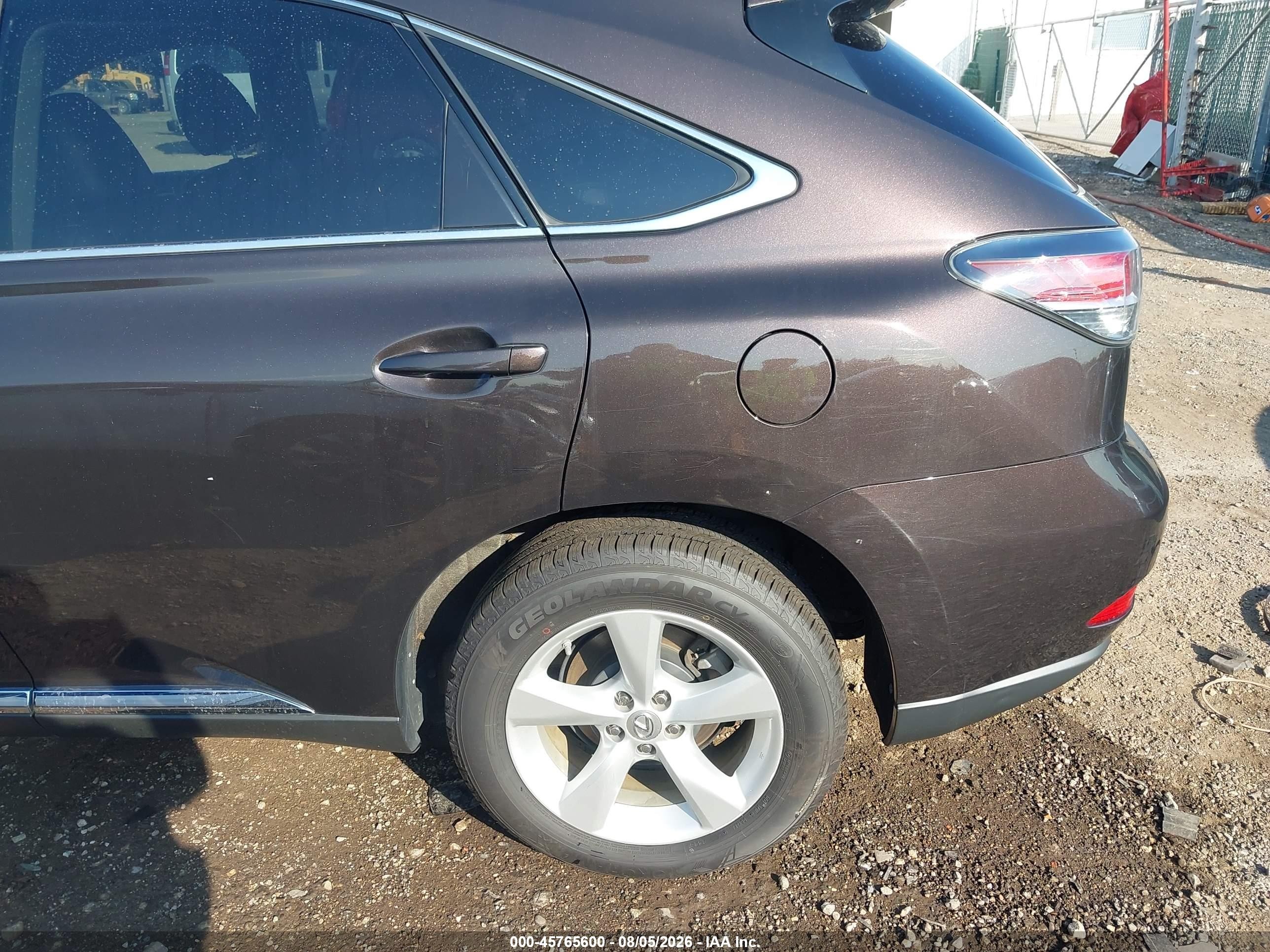 2013 Lexus Rx 350 Brown vin: 2T2BK1BA2DC168180
