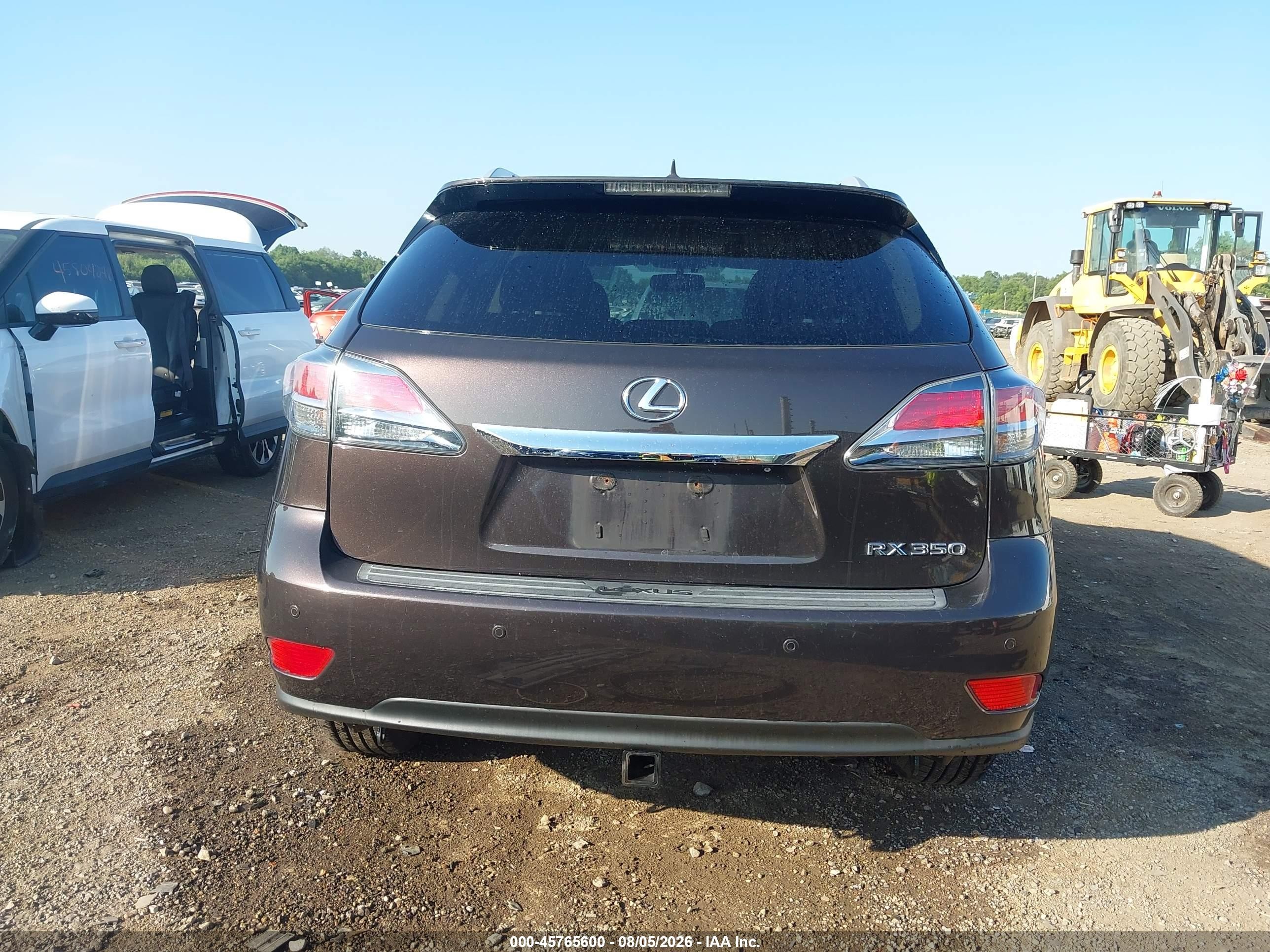 2013 Lexus Rx 350 Brown vin: 2T2BK1BA2DC168180
