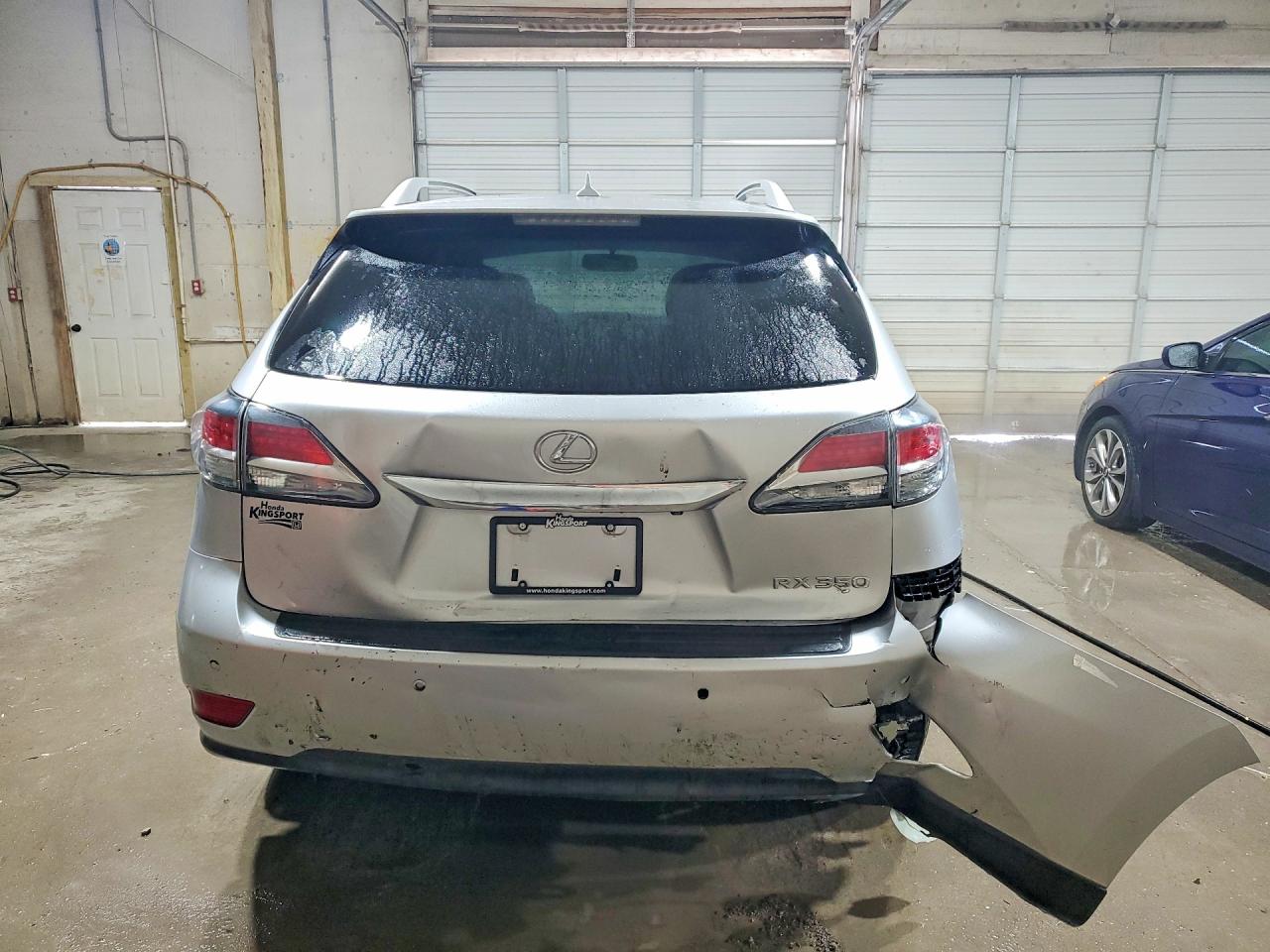 2013 Lexus Rx 350 Base Silver vin: 2T2BK1BA2DC181947