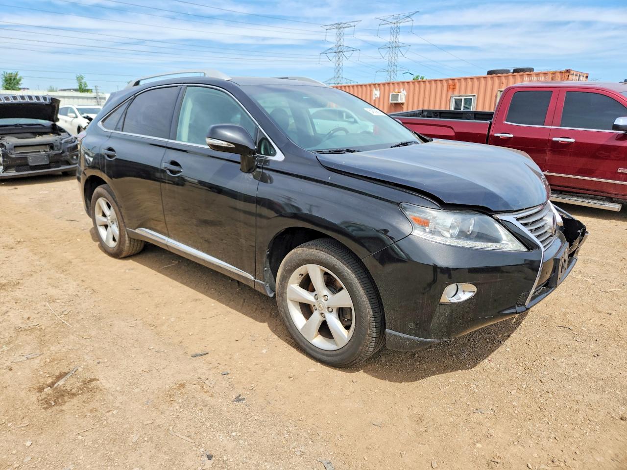 2013 Lexus Rx 350 Base Black vin: 2T2BK1BA2DC191166