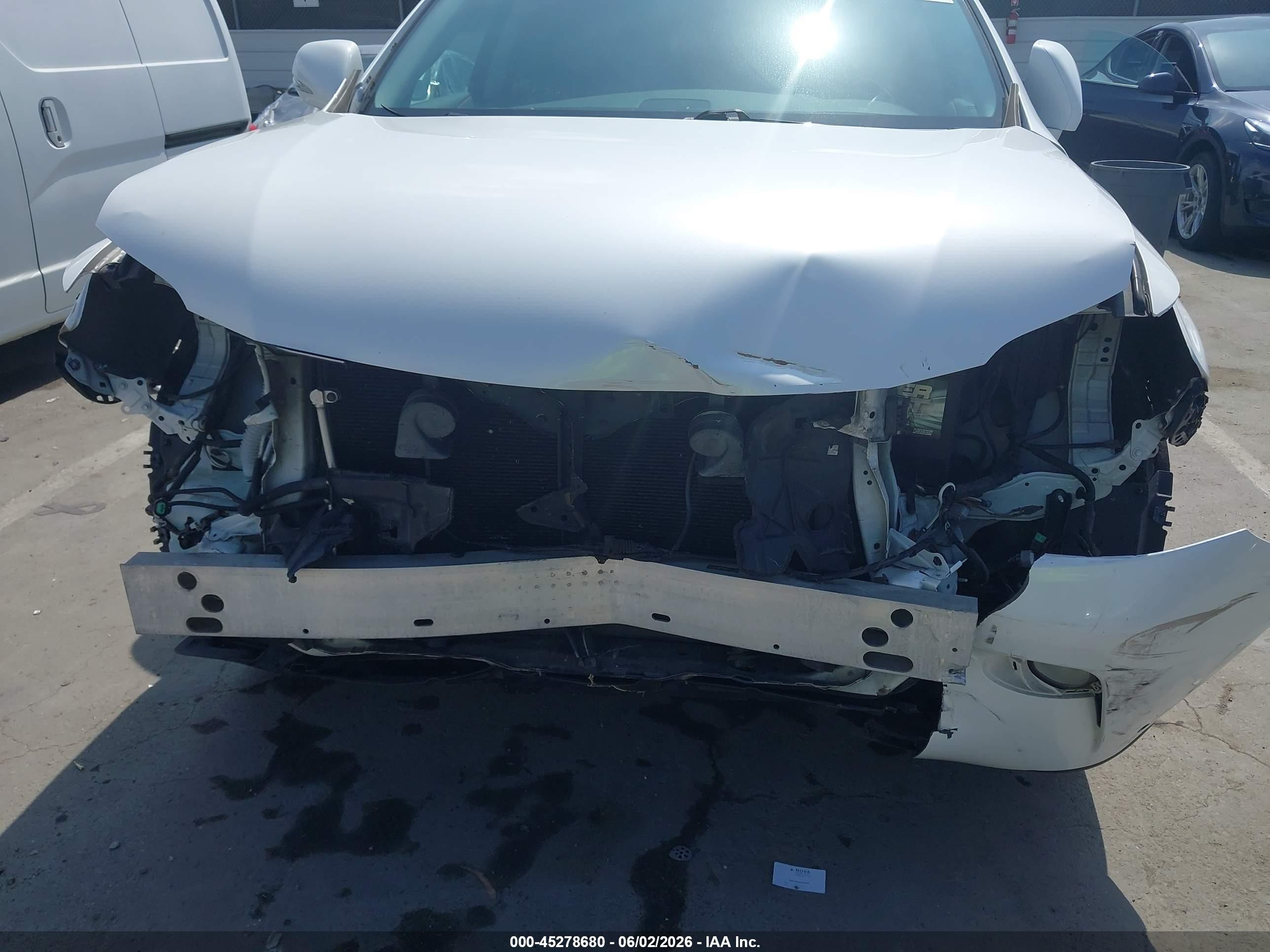 2013 Lexus Rx 350 White vin: 2T2BK1BA2DC194326