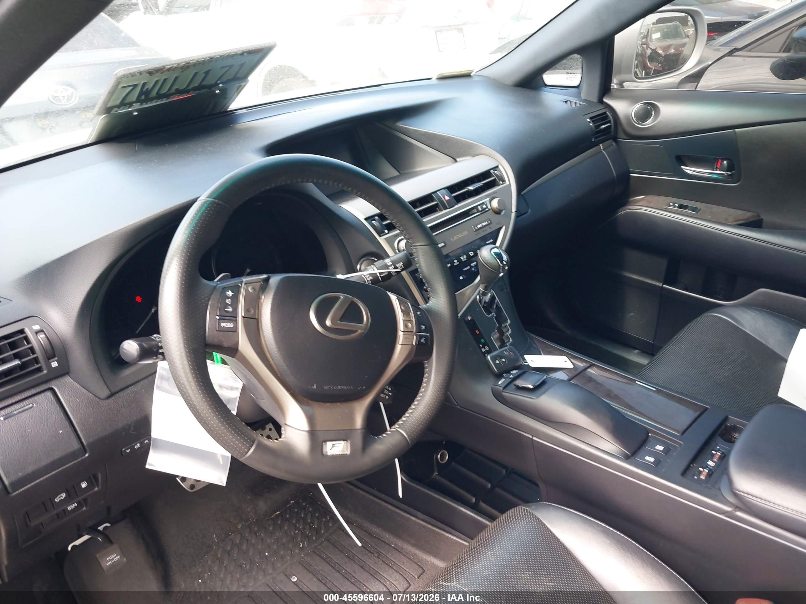 2013 Lexus Rx 350 F Sport Silver vin: 2T2BK1BA2DC194696