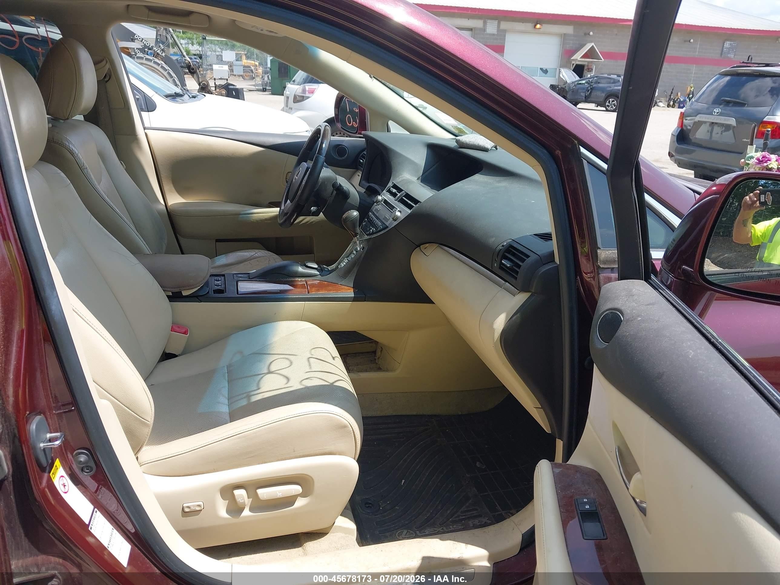 2013 Lexus Rx 350   Maroon vin: 2T2BK1BA2DC195248