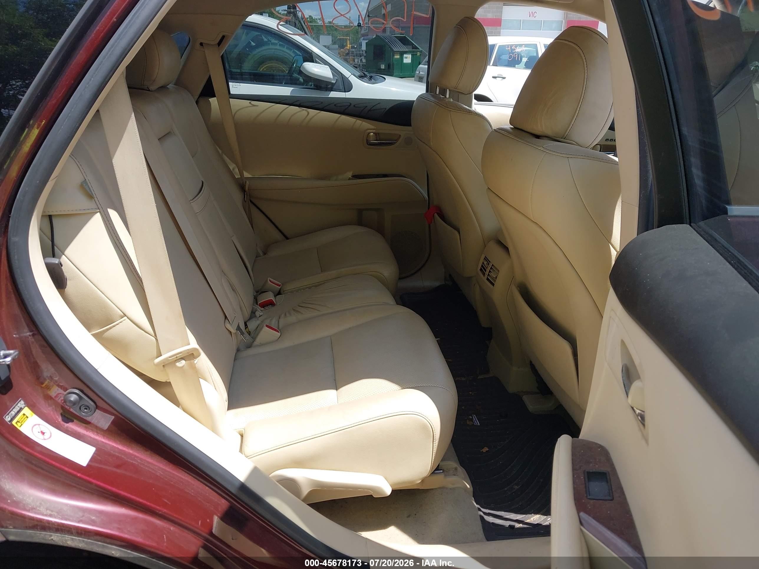 2013 Lexus Rx 350   Maroon vin: 2T2BK1BA2DC195248