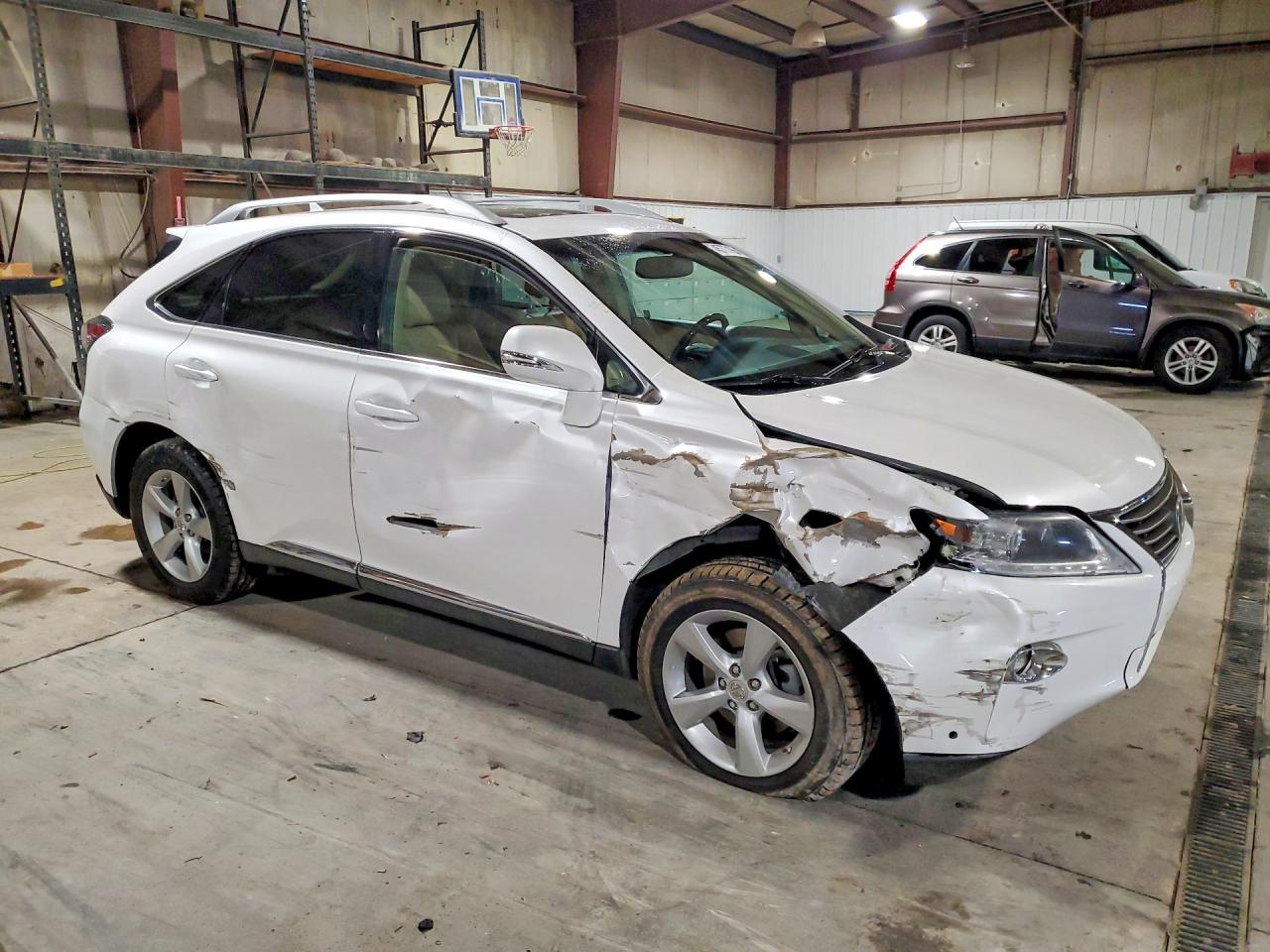 2013 Lexus Rx 350 Base White vin: 2T2BK1BA2DC196030