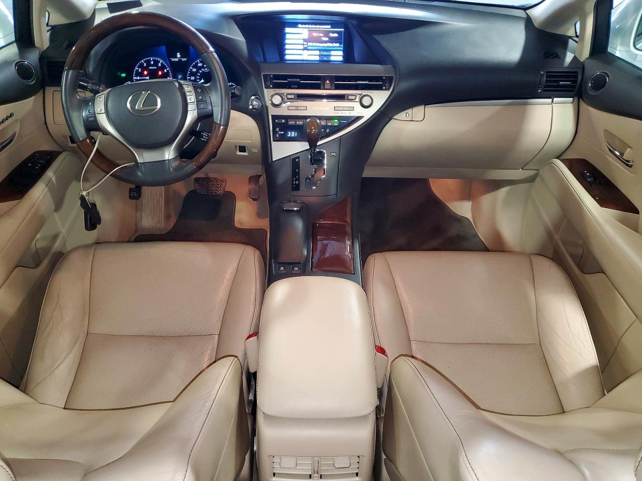 2013 Lexus Rx 350 Base White vin: 2T2BK1BA2DC196030