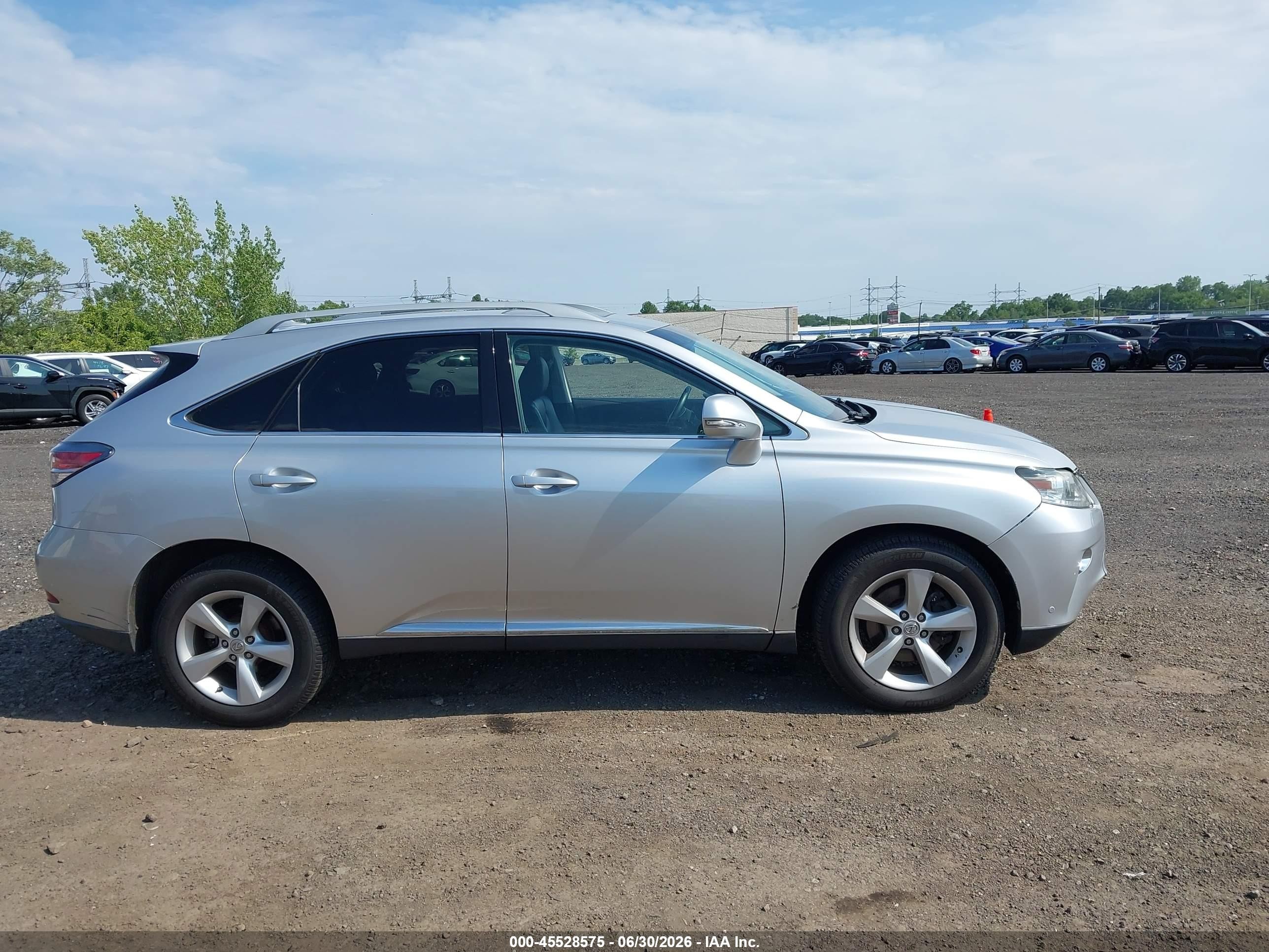 2013 Lexus Rx 350   Silver vin: 2T2BK1BA2DC199896