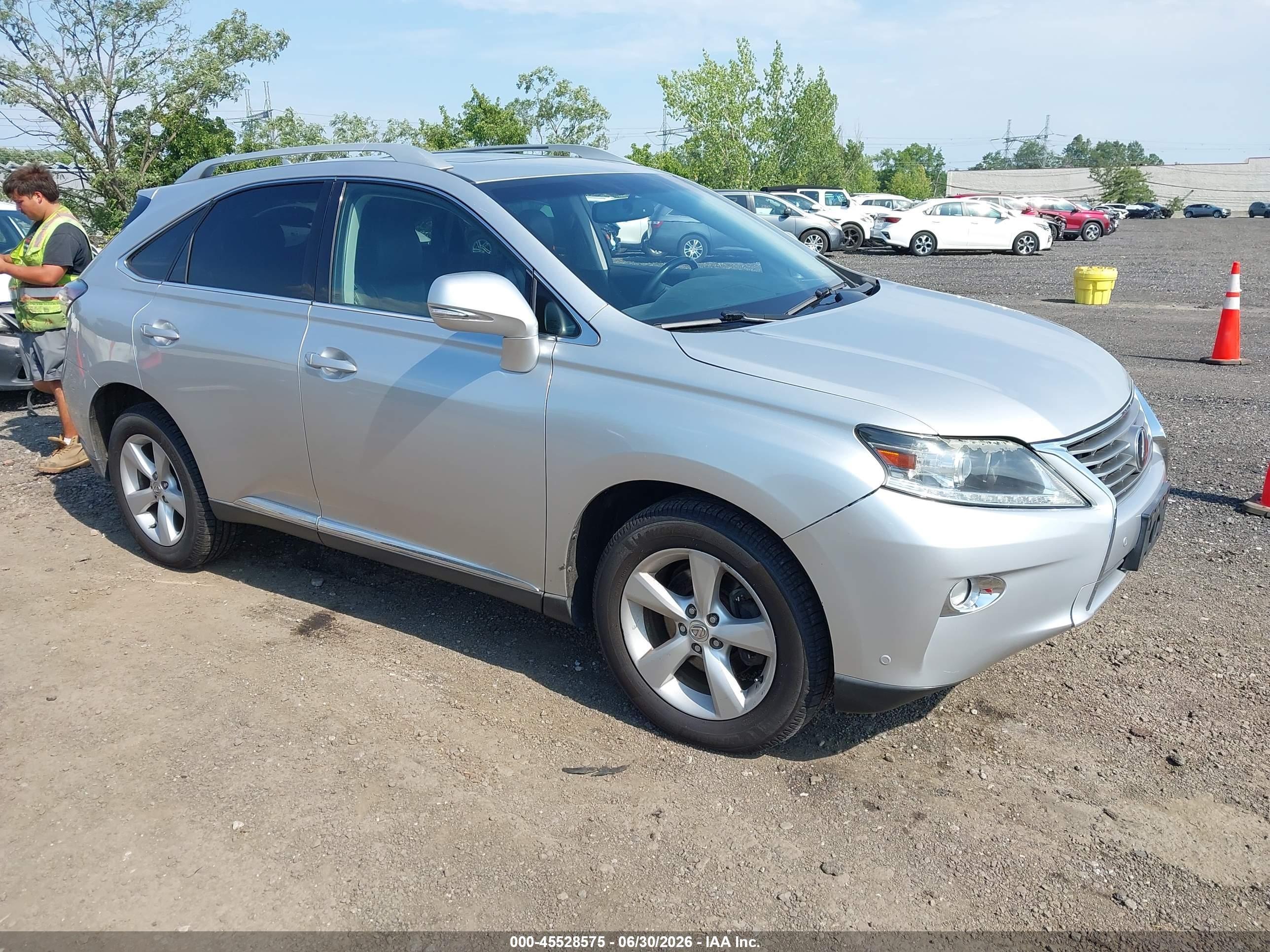 2013 Lexus Rx 350   Silver vin: 2T2BK1BA2DC199896