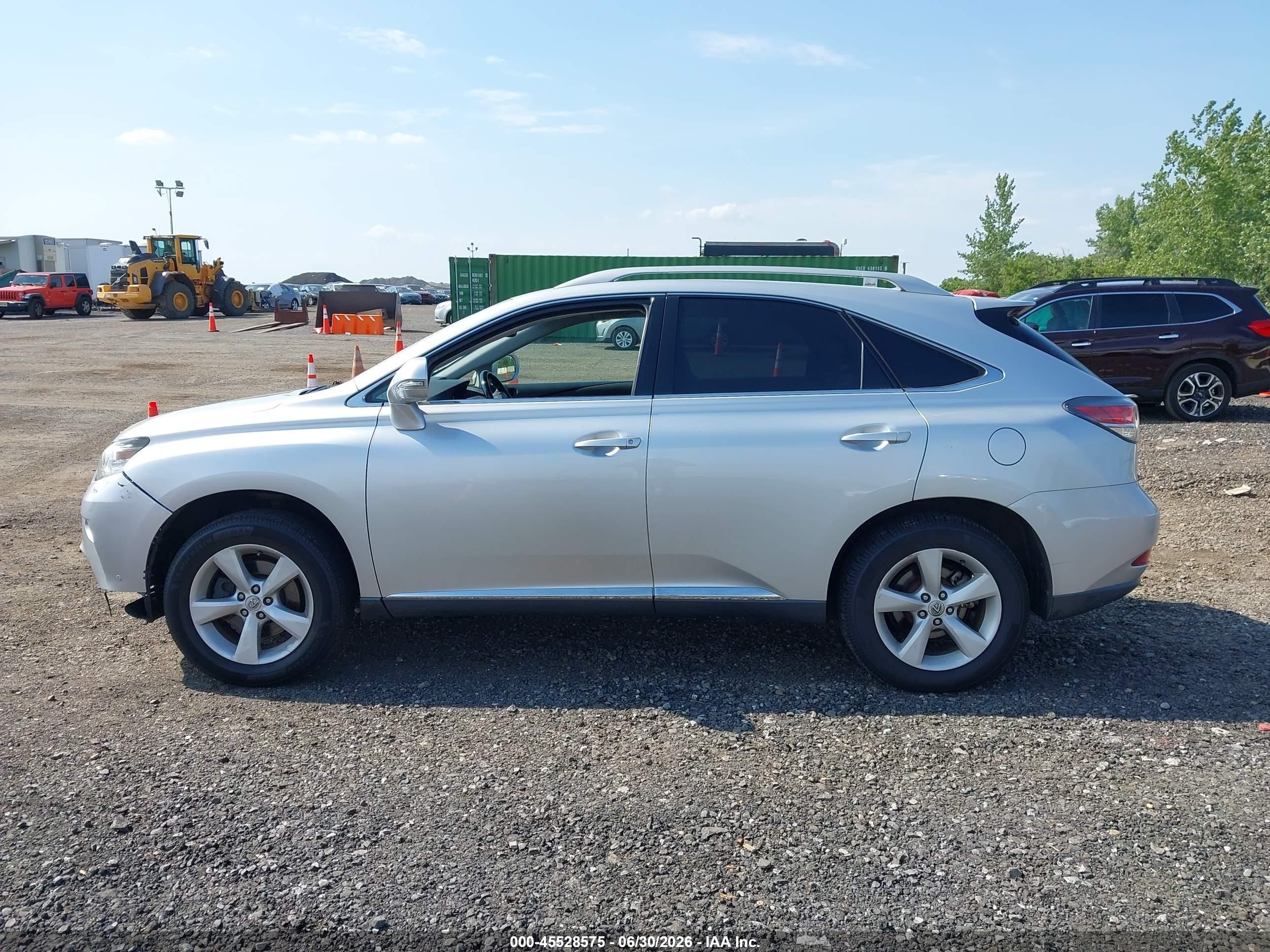 2013 Lexus Rx 350   Silver vin: 2T2BK1BA2DC199896