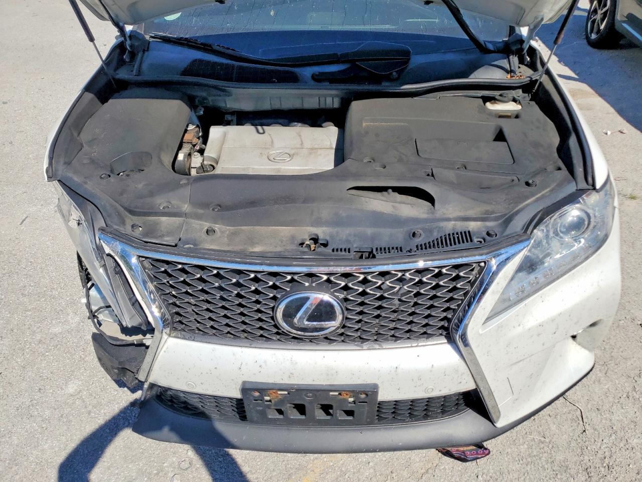 2013 Lexus Rx 350 F Sport White vin: 2T2BK1BA2DC203610
