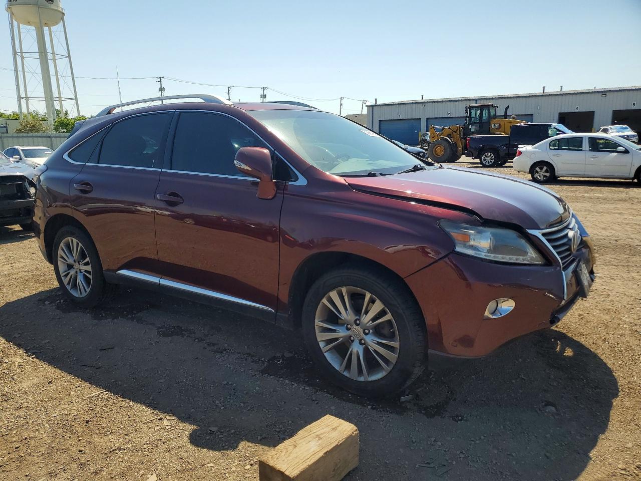 2013 Lexus Rx 350 Base Burgundy vin: 2T2BK1BA2DC218155