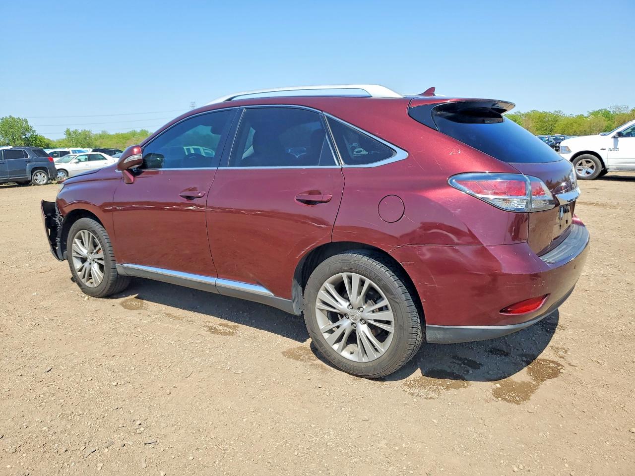 2013 Lexus Rx 350 Base Burgundy vin: 2T2BK1BA2DC218155