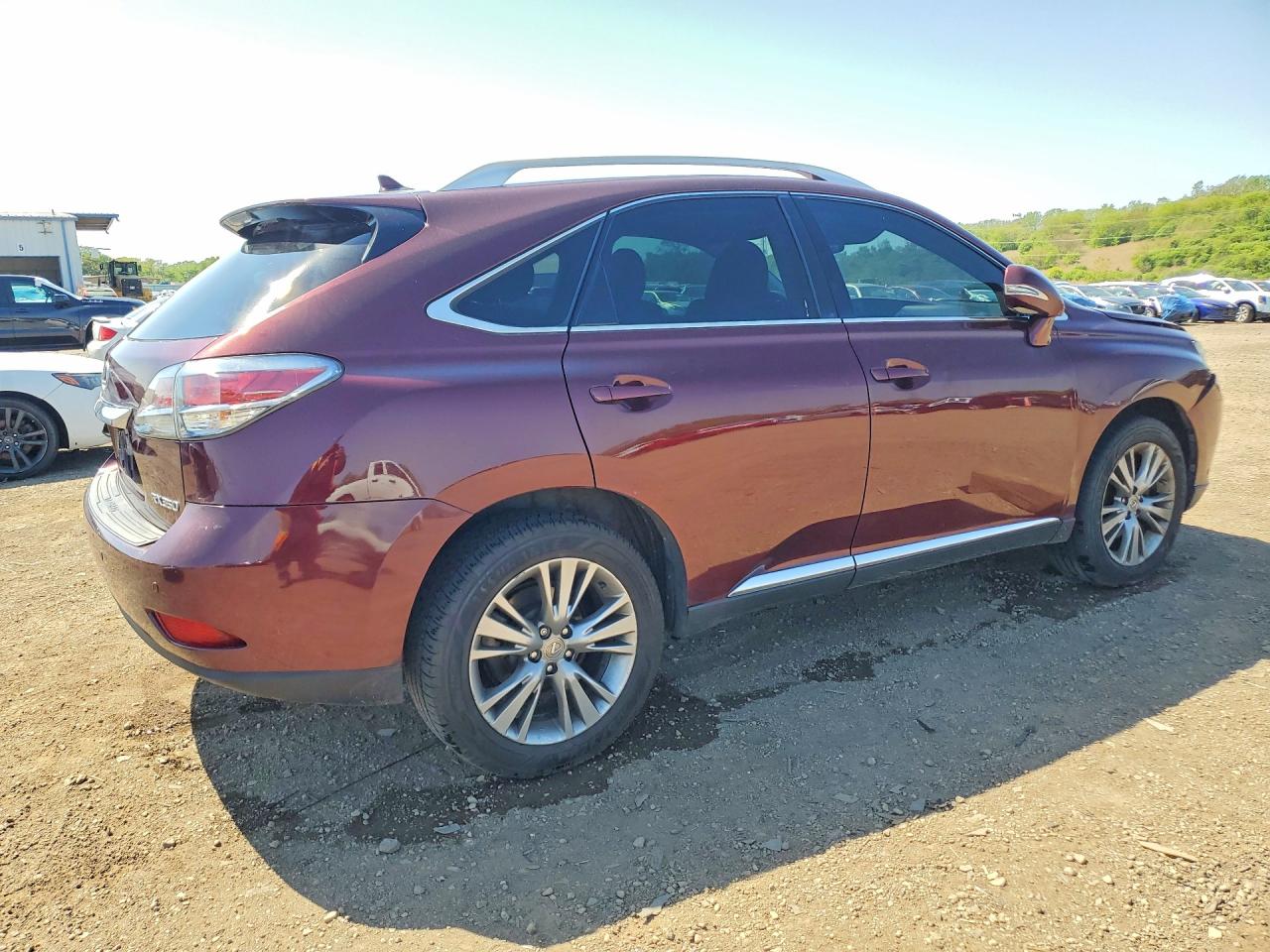 2013 Lexus Rx 350 Base Burgundy vin: 2T2BK1BA2DC218155