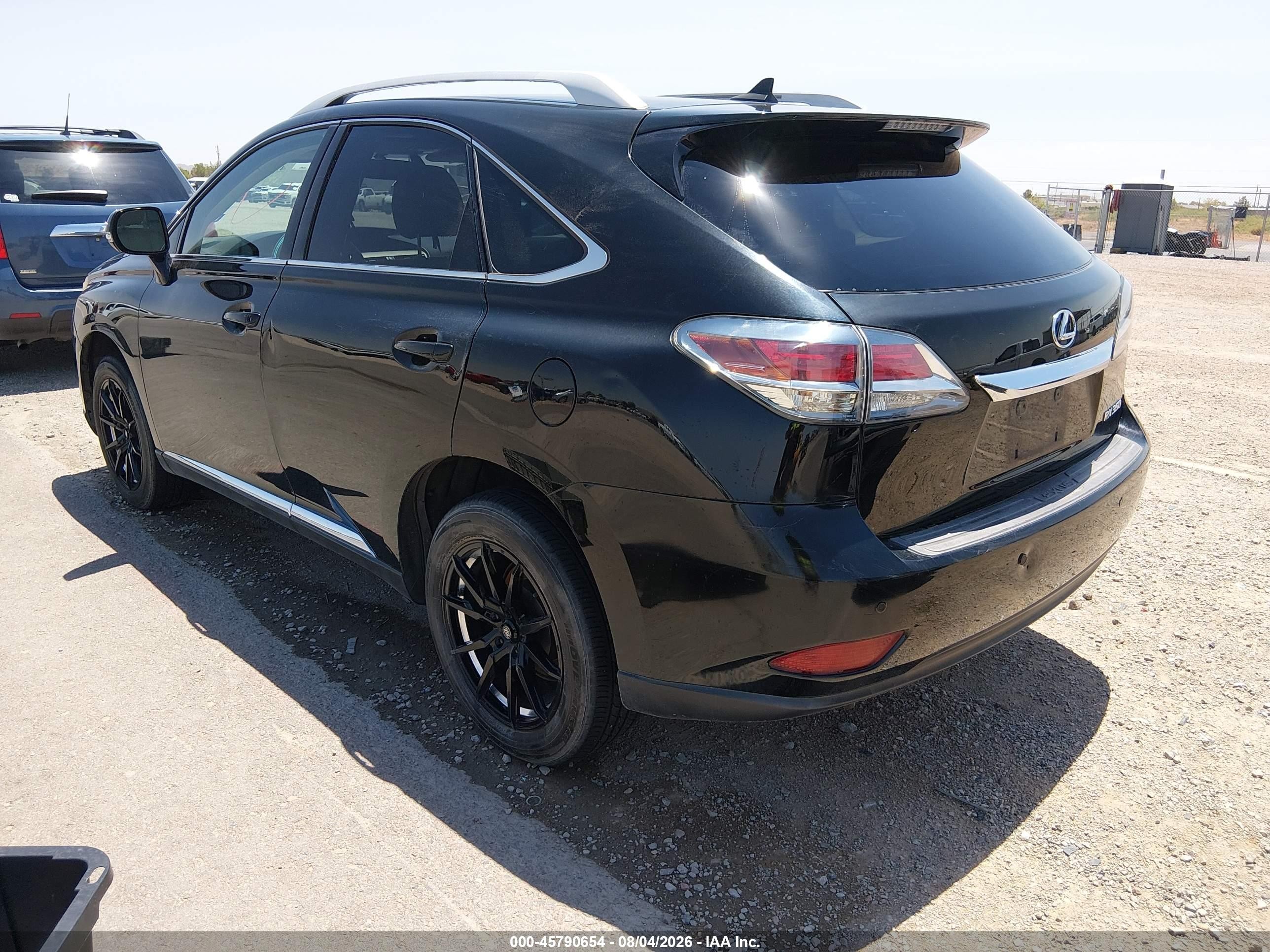 2013 Lexus Rx 350   Black vin: 2T2BK1BA2DC223937