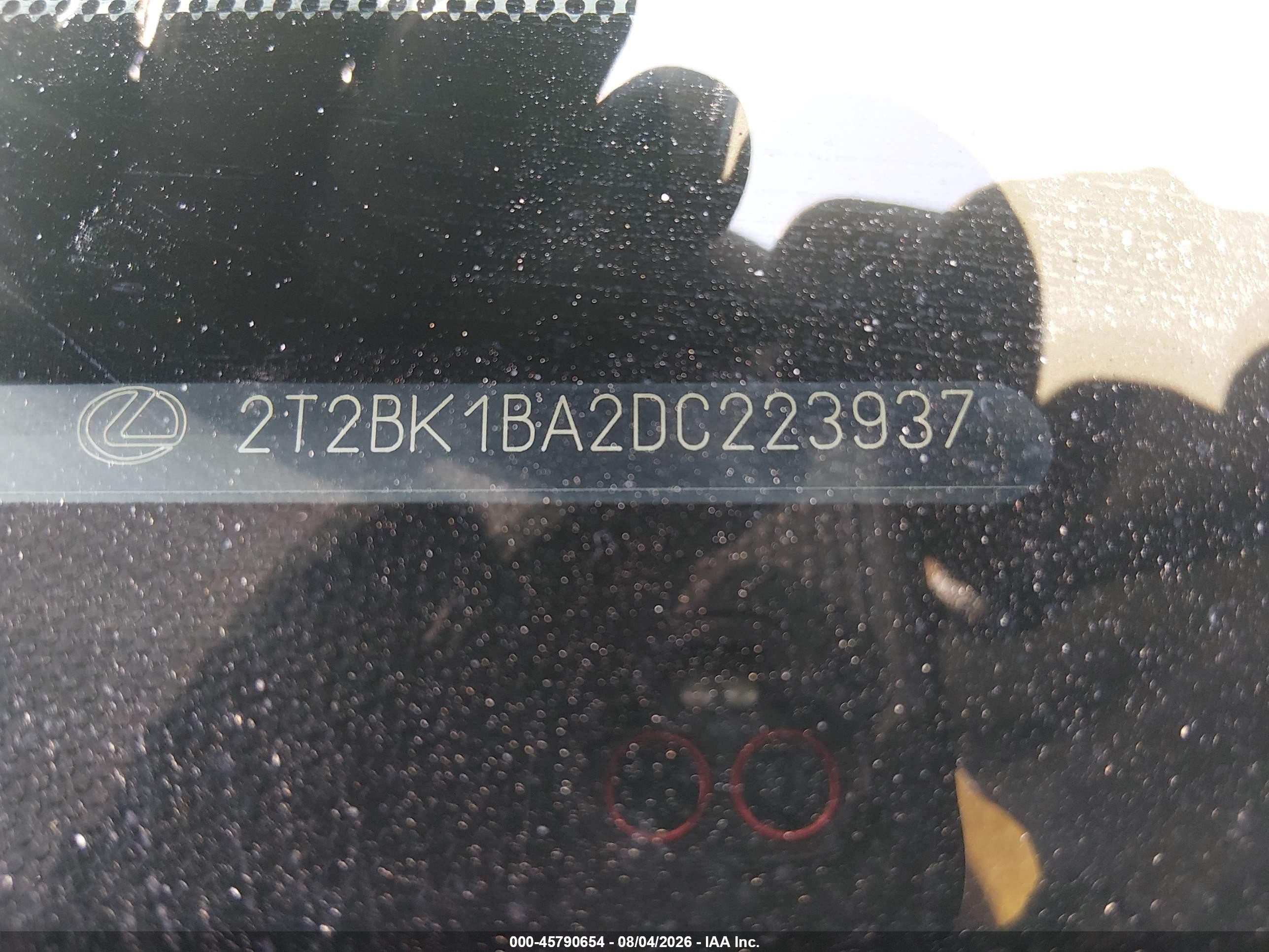 2013 Lexus Rx 350   Black vin: 2T2BK1BA2DC223937