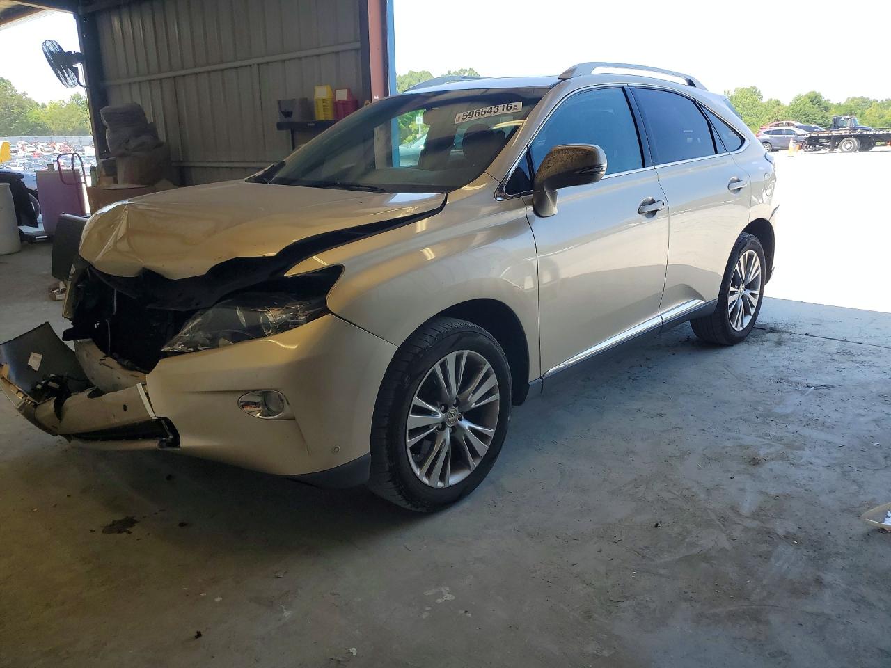 2014 Lexus Rx 350 Base White vin: 2T2BK1BA2EC230548