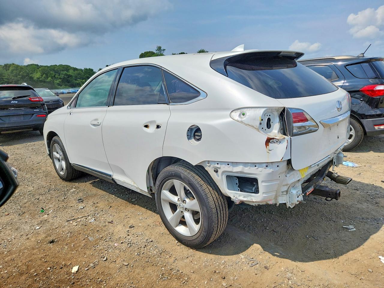 2014 Lexus Rx 350 Base White vin: 2T2BK1BA2EC234101