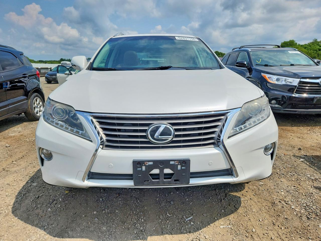 2014 Lexus Rx 350 Base White vin: 2T2BK1BA2EC234101