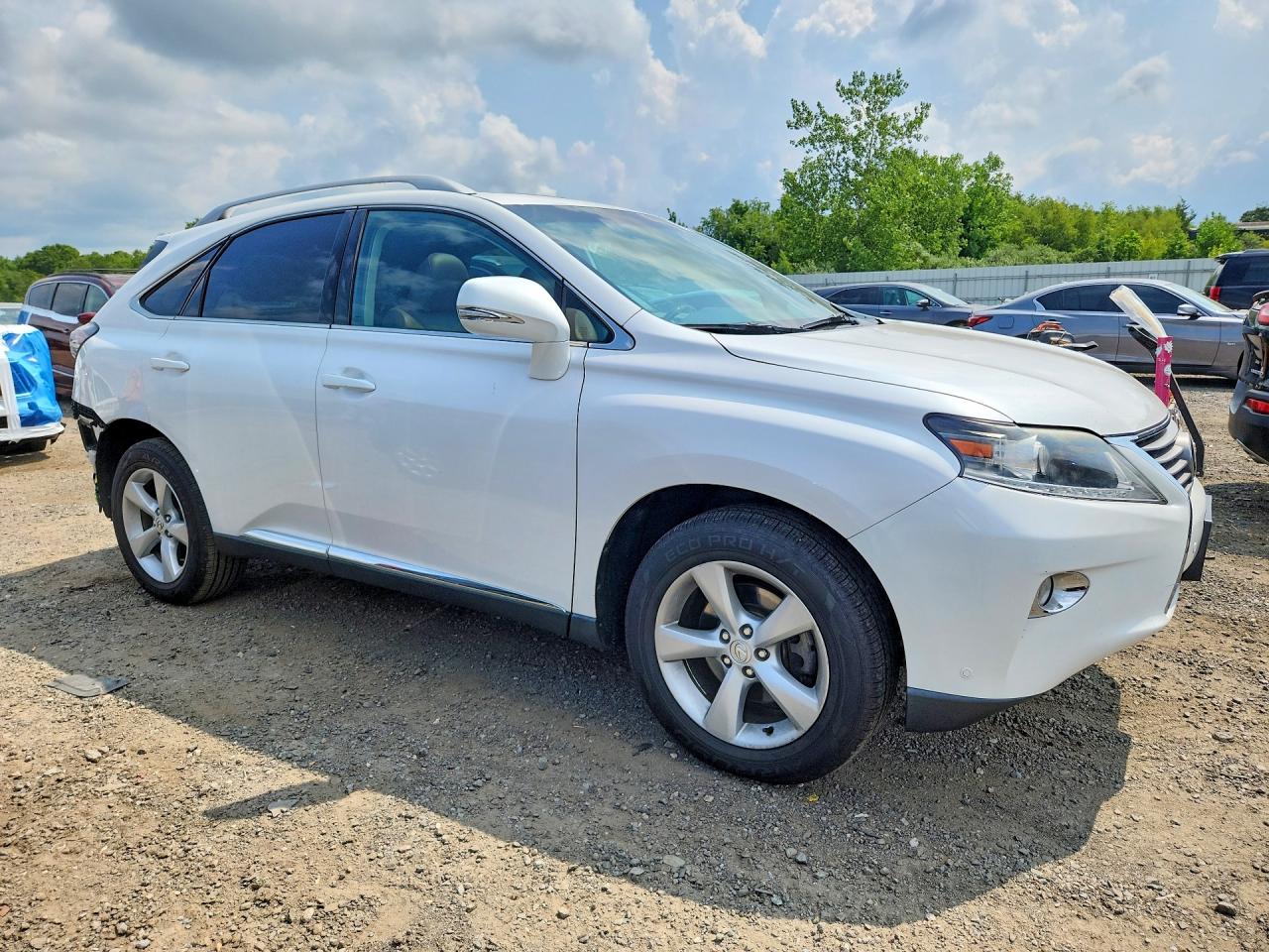 2014 Lexus Rx 350 Base White vin: 2T2BK1BA2EC234101