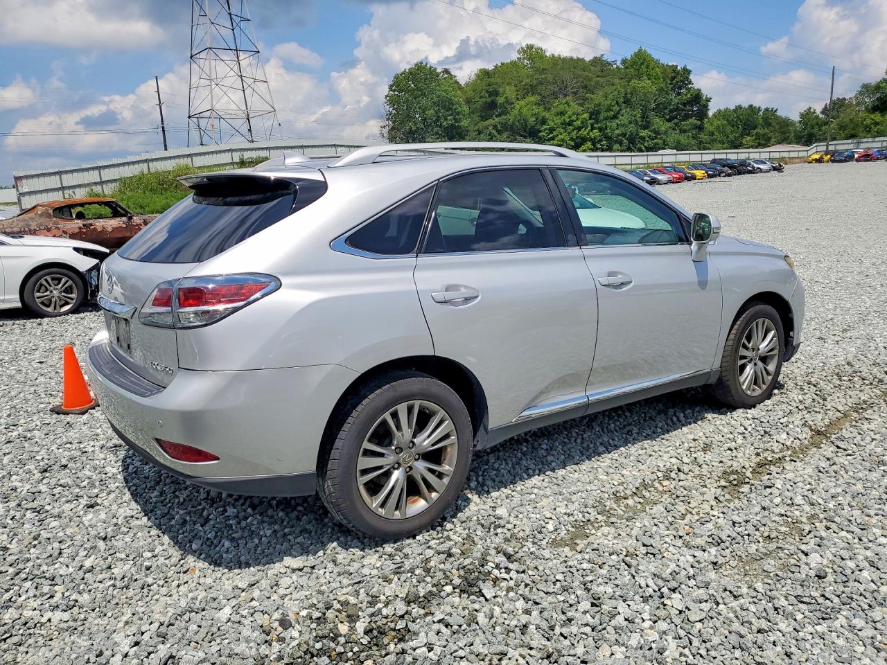 2014 Lexus Rx 350 Base Silver vin: 2T2BK1BA2EC241811
