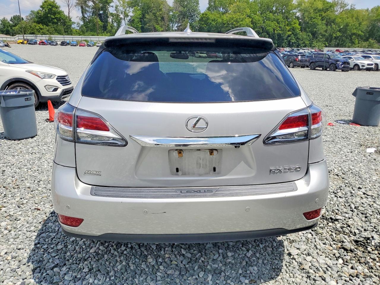 2014 Lexus Rx 350 Base Silver vin: 2T2BK1BA2EC241811