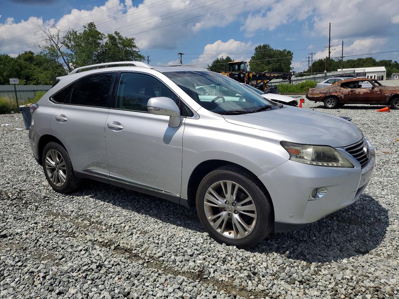2014 Lexus Rx 350 Base Silver vin: 2T2BK1BA2EC241811