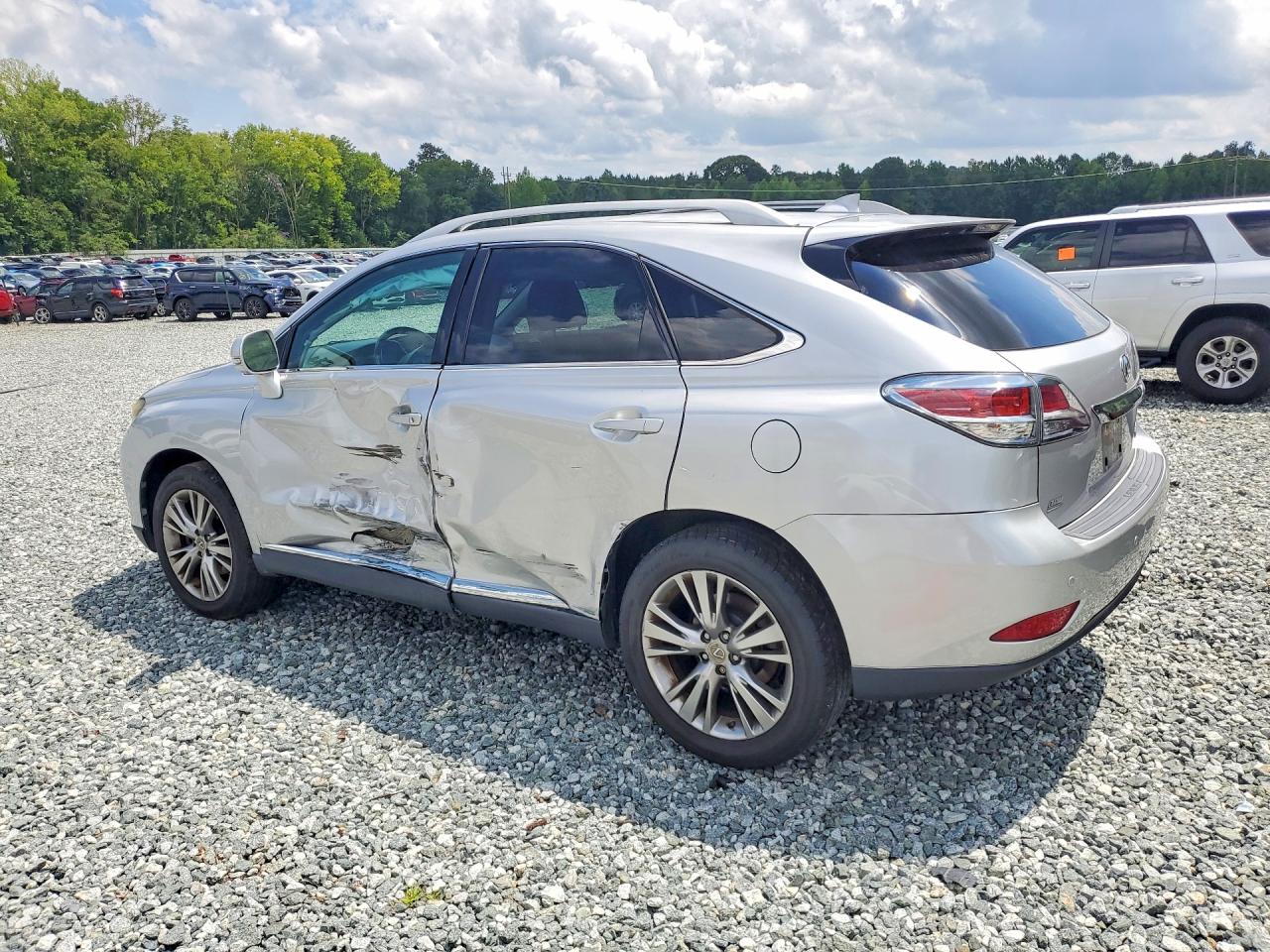 2014 Lexus Rx 350 Base Silver vin: 2T2BK1BA2EC241811