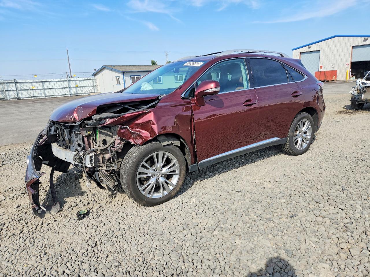 2014 Lexus Rx 350 Base Burgundy vin: 2T2BK1BA2EC244143