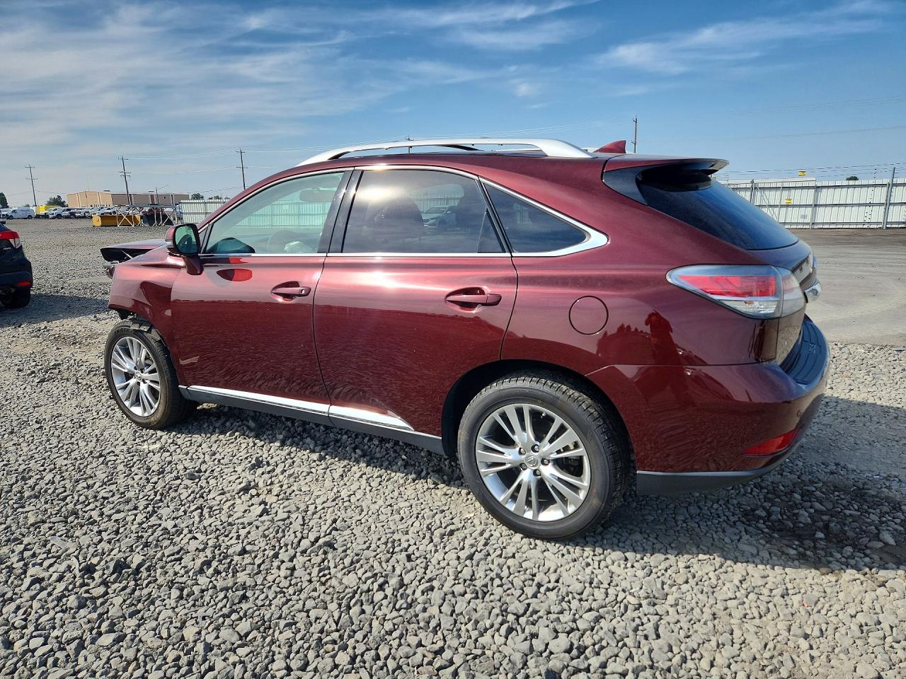 2014 Lexus Rx 350 Base Burgundy vin: 2T2BK1BA2EC244143