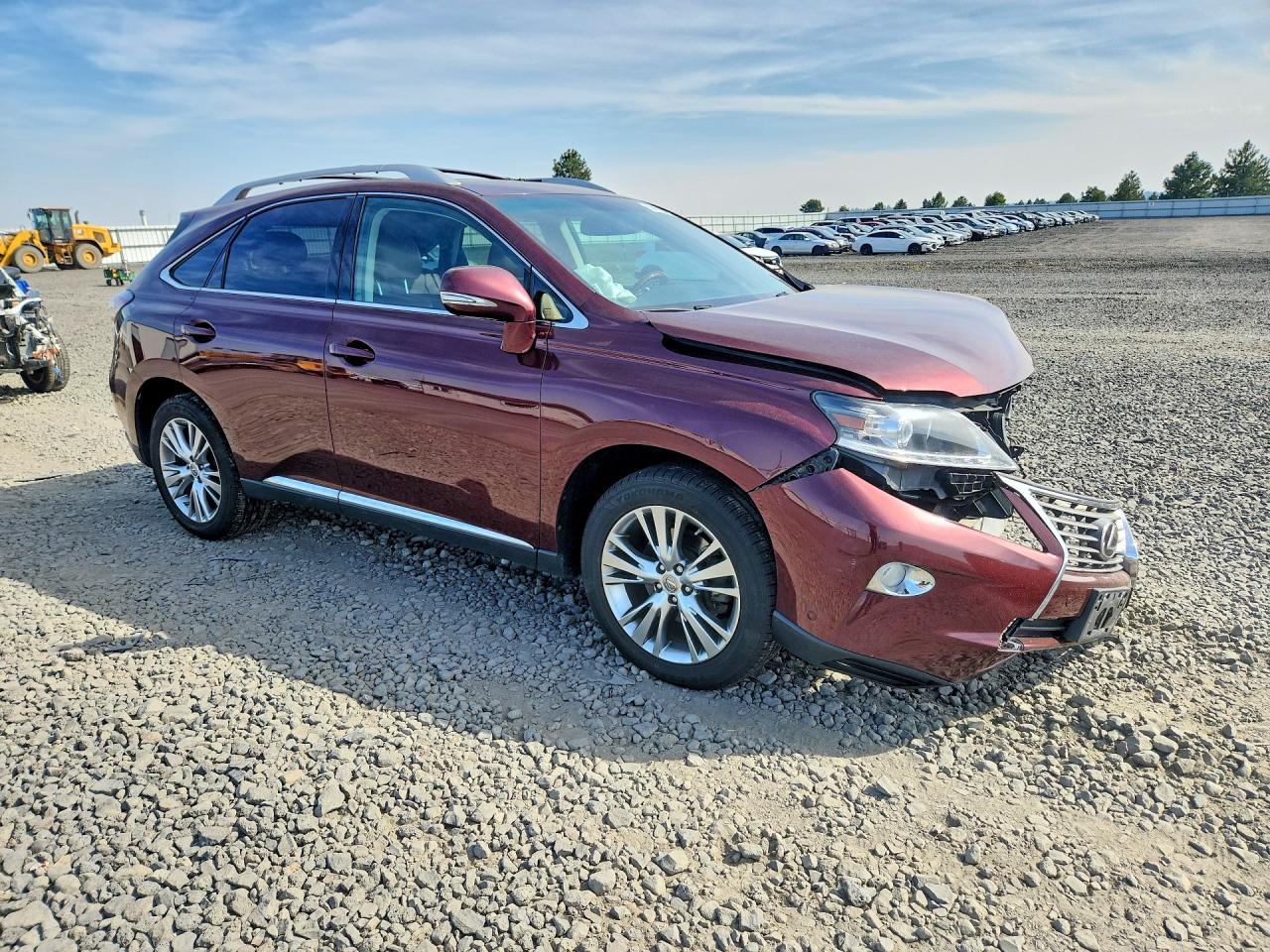 2014 Lexus Rx 350 Base Burgundy vin: 2T2BK1BA2EC244143