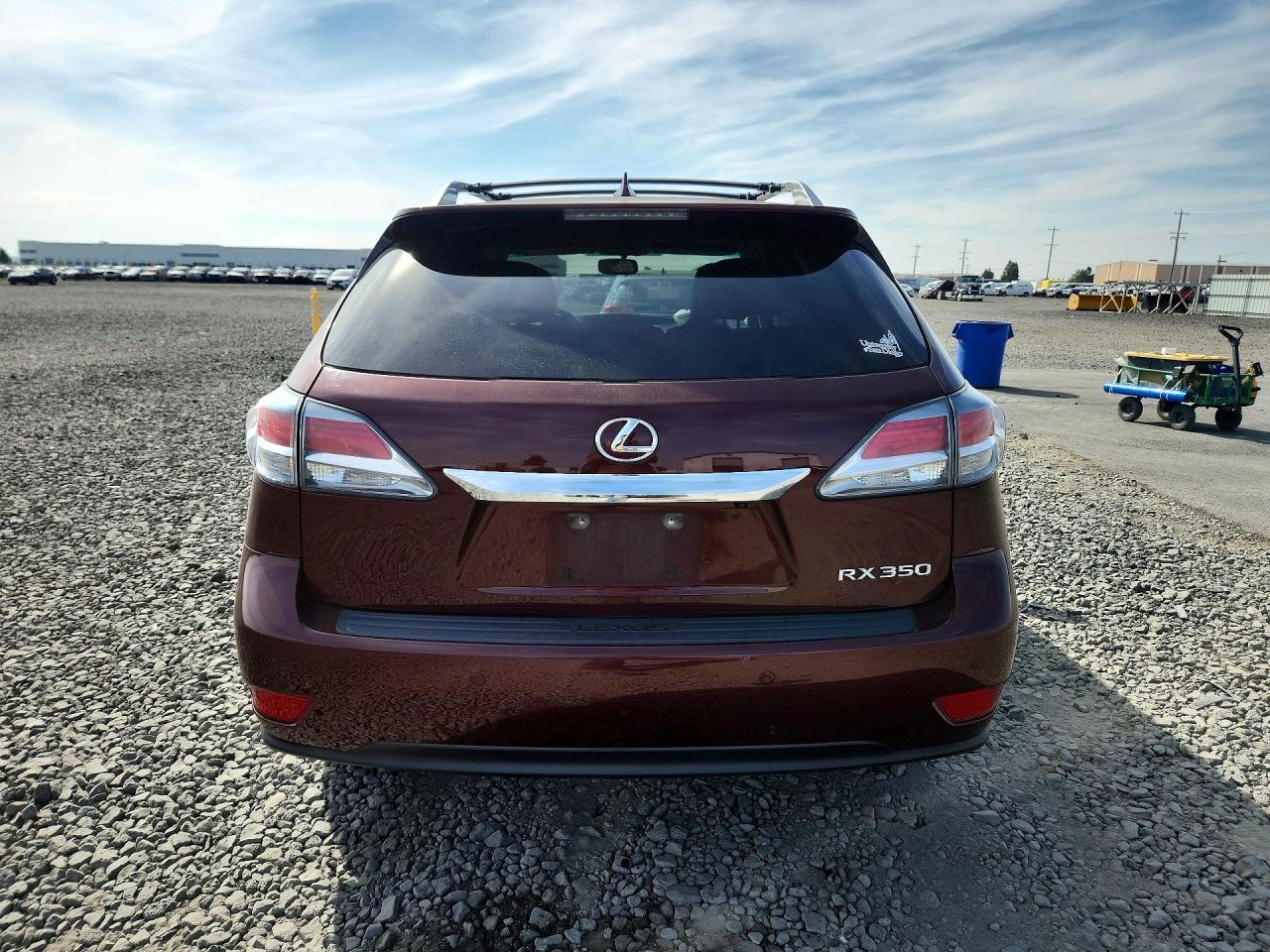2014 Lexus Rx 350 Base Burgundy vin: 2T2BK1BA2EC244143