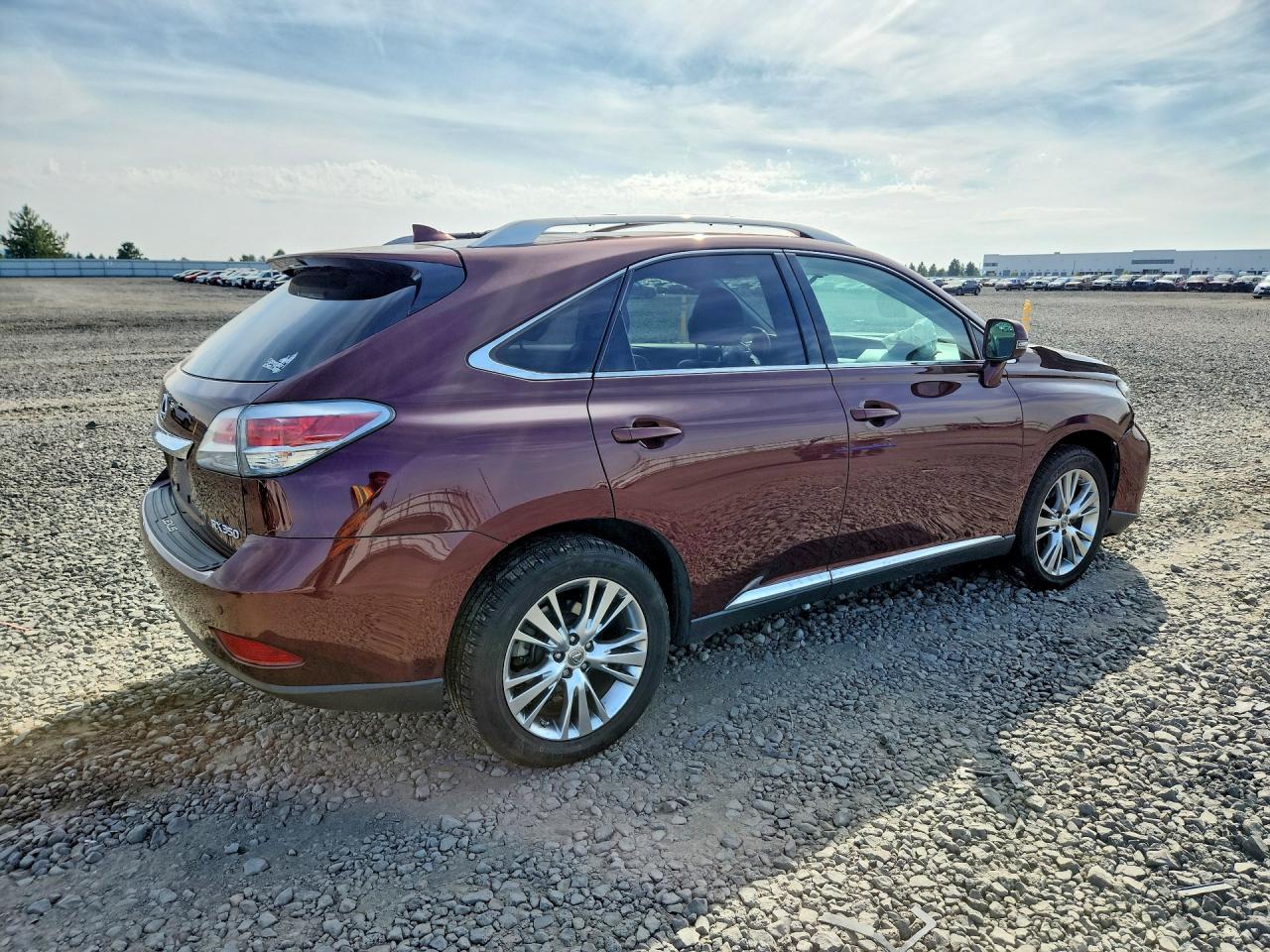 2014 Lexus Rx 350 Base Burgundy vin: 2T2BK1BA2EC244143