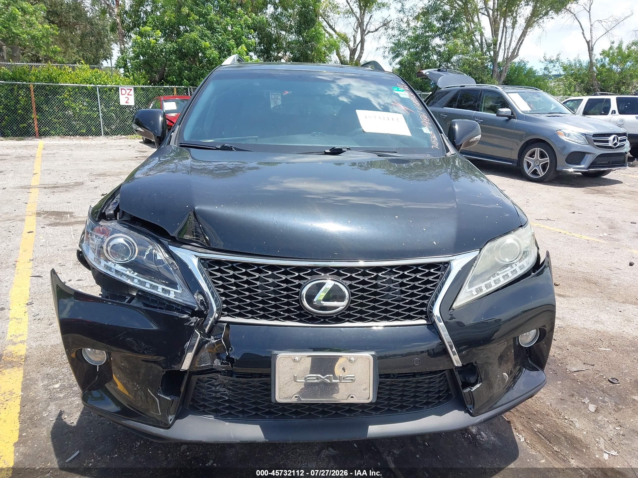 2014 Lexus Rx 350 F Sport Black vin: 2T2BK1BA2EC249861