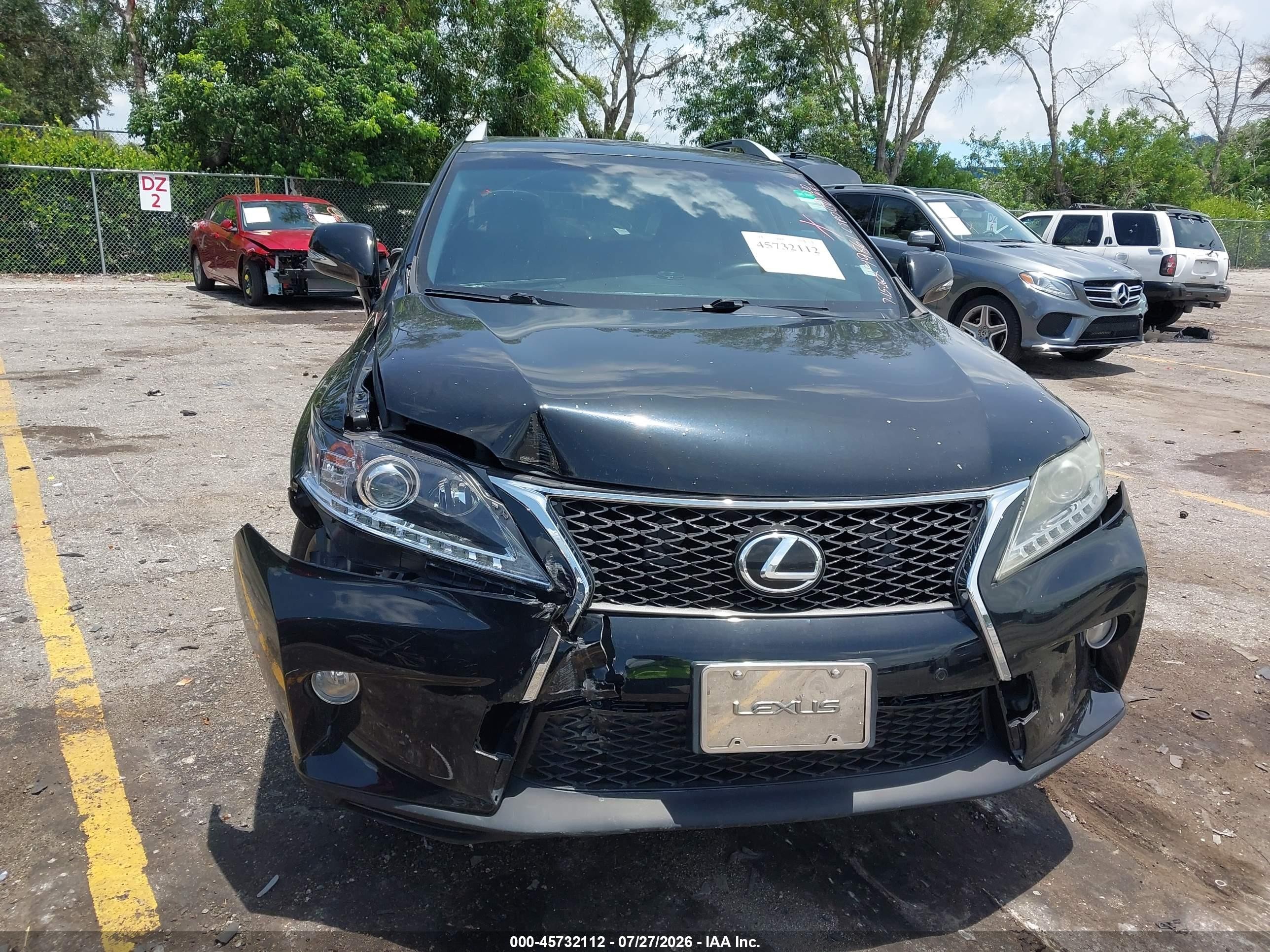 2014 Lexus Rx 350 F Sport Black vin: 2T2BK1BA2EC249861