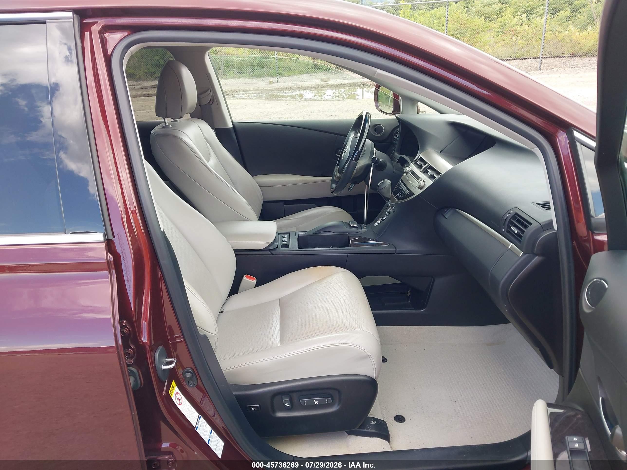 2015 Lexus Rx 350   Burgundy vin: 2T2BK1BA2FC261011