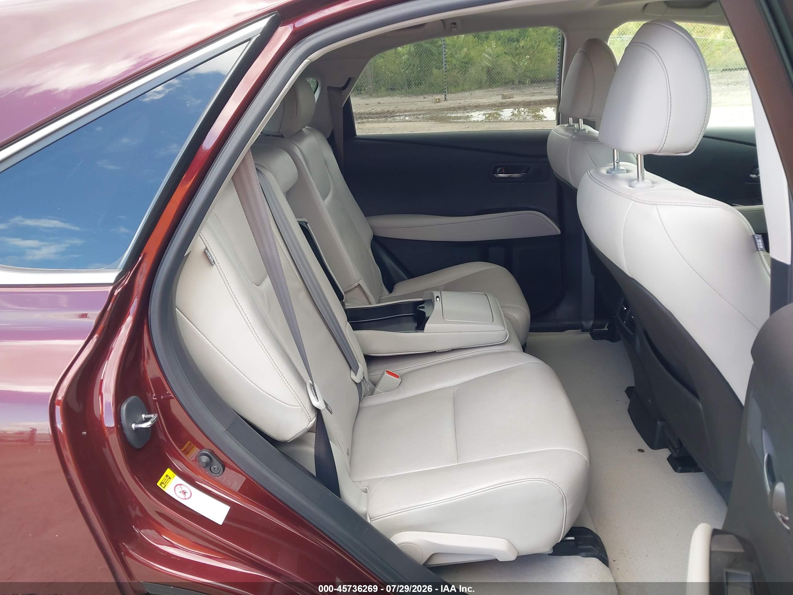 2015 Lexus Rx 350   Burgundy vin: 2T2BK1BA2FC261011