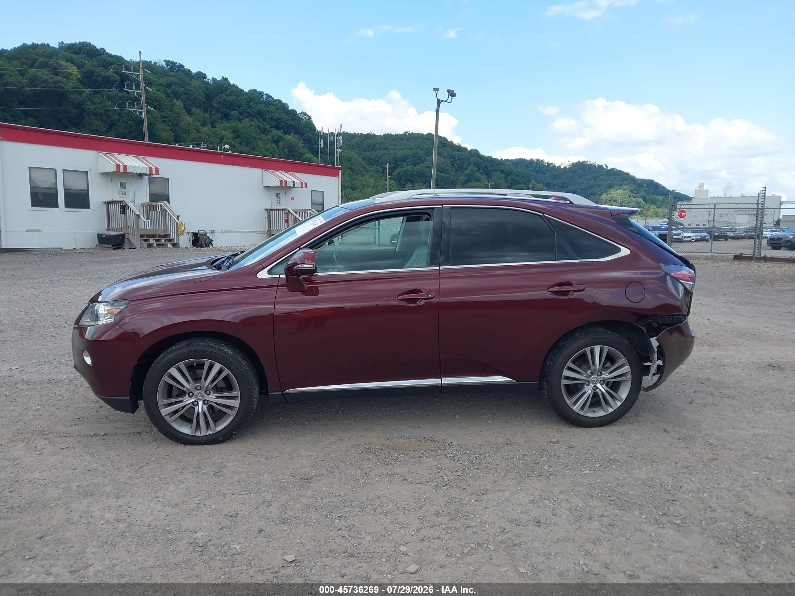 2015 Lexus Rx 350   Burgundy vin: 2T2BK1BA2FC261011