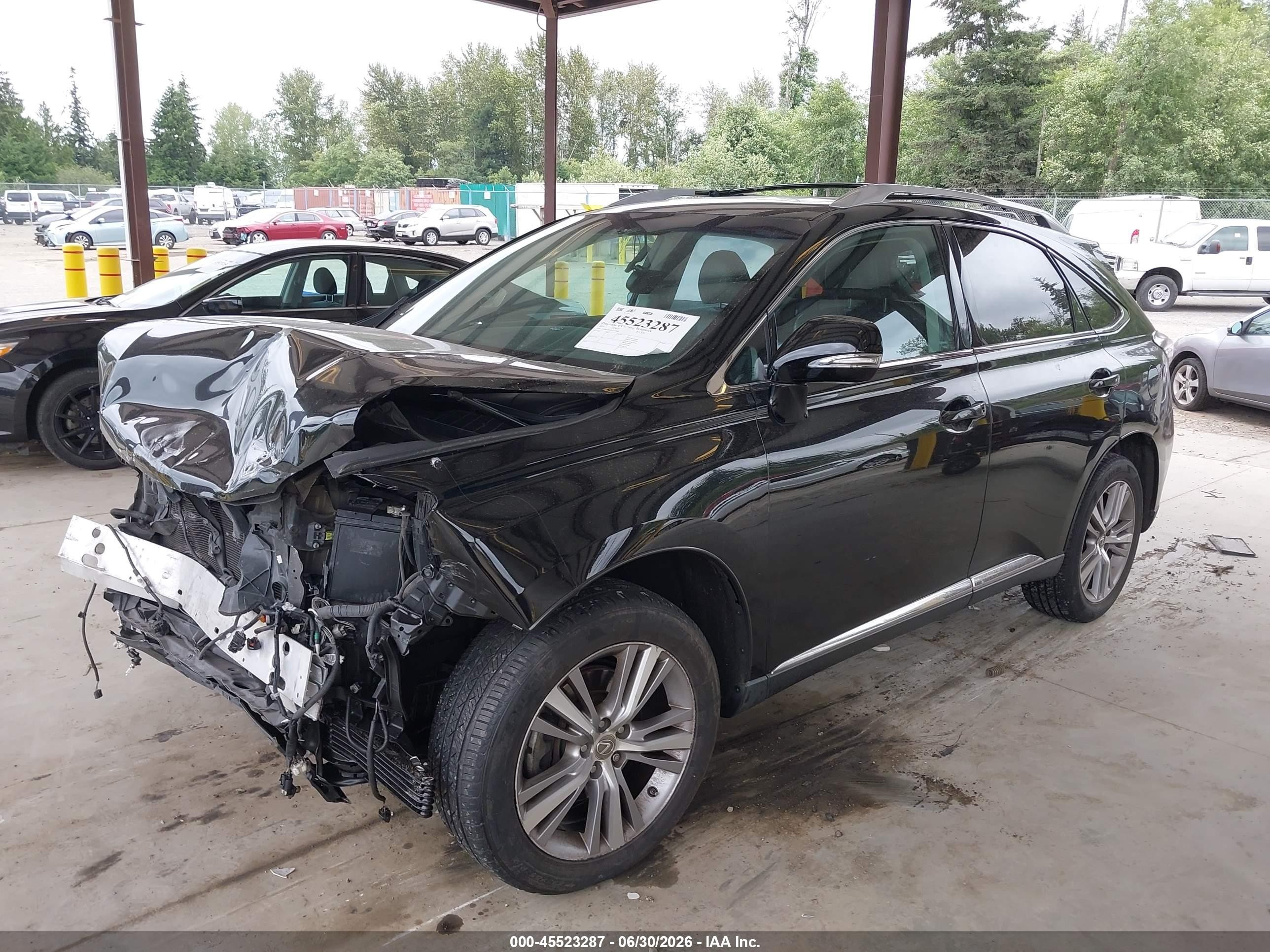 2015 Lexus Rx 350   Black vin: 2T2BK1BA2FC267696