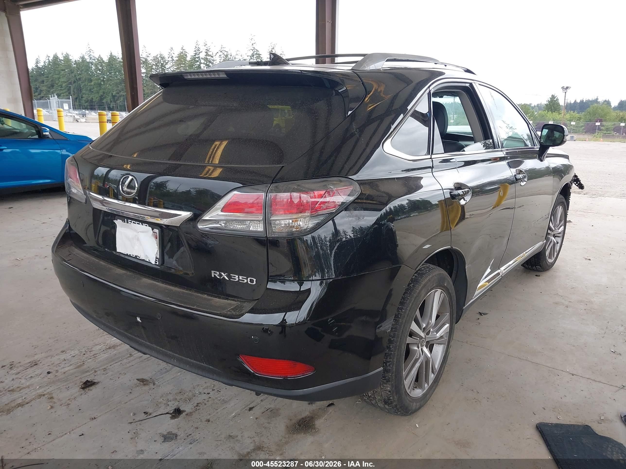 2015 Lexus Rx 350   Black vin: 2T2BK1BA2FC267696