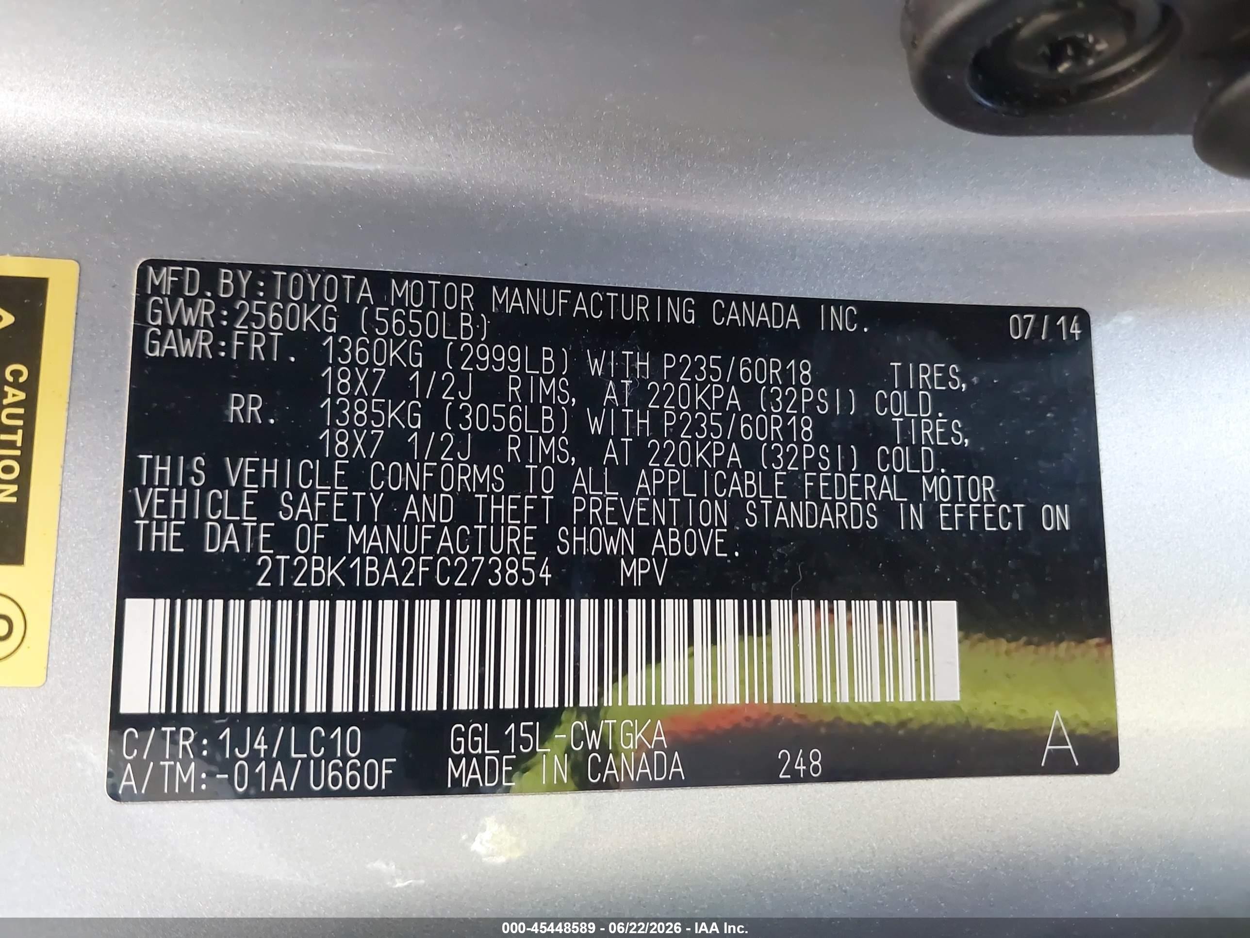 2015 Lexus Rx 350   Silver vin: 2T2BK1BA2FC273854