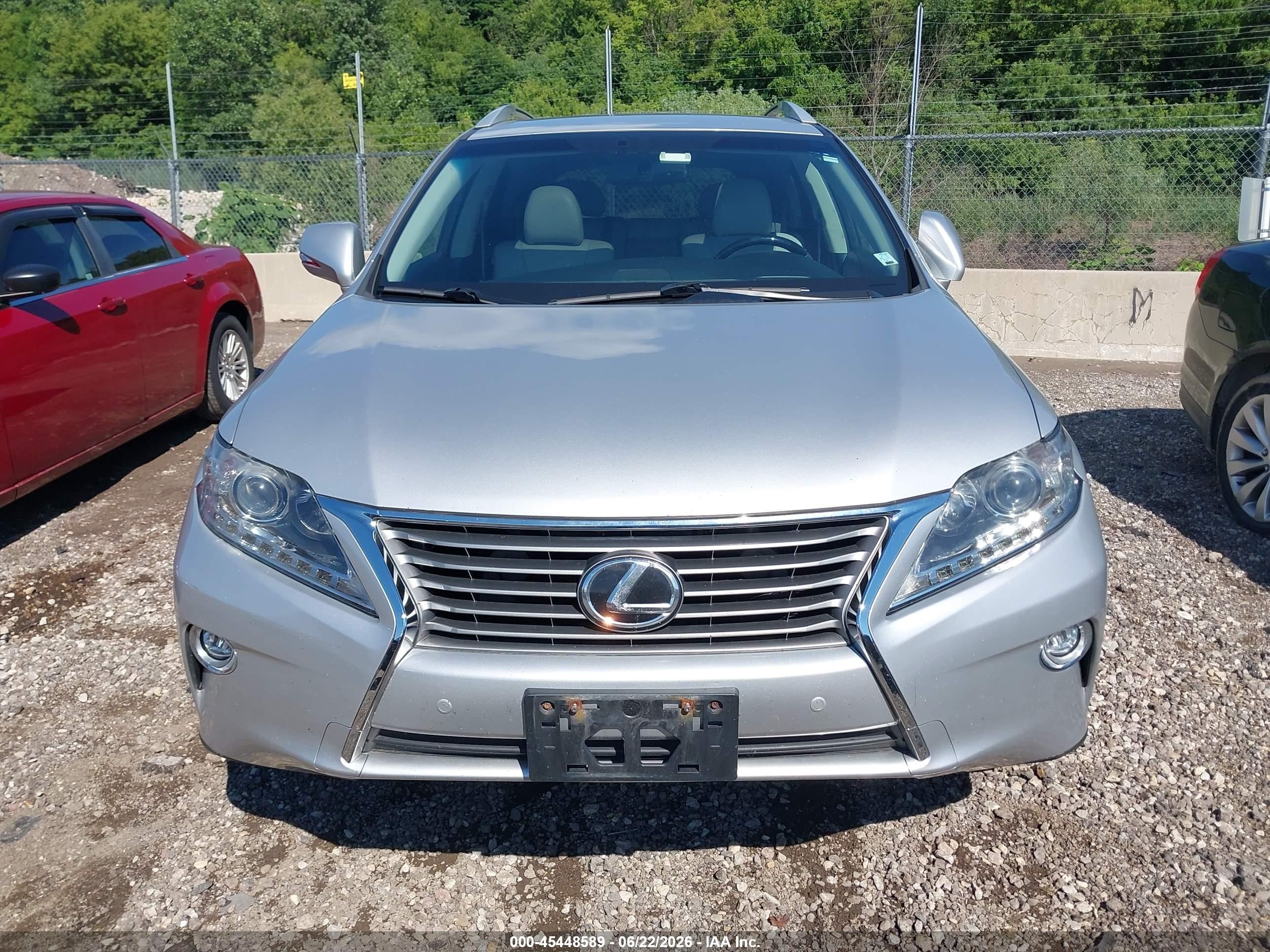 2015 Lexus Rx 350   Silver vin: 2T2BK1BA2FC273854