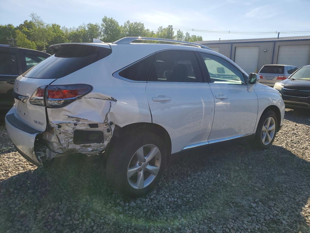 2015 Lexus Rx 350 Base White vin: 2T2BK1BA2FC275054