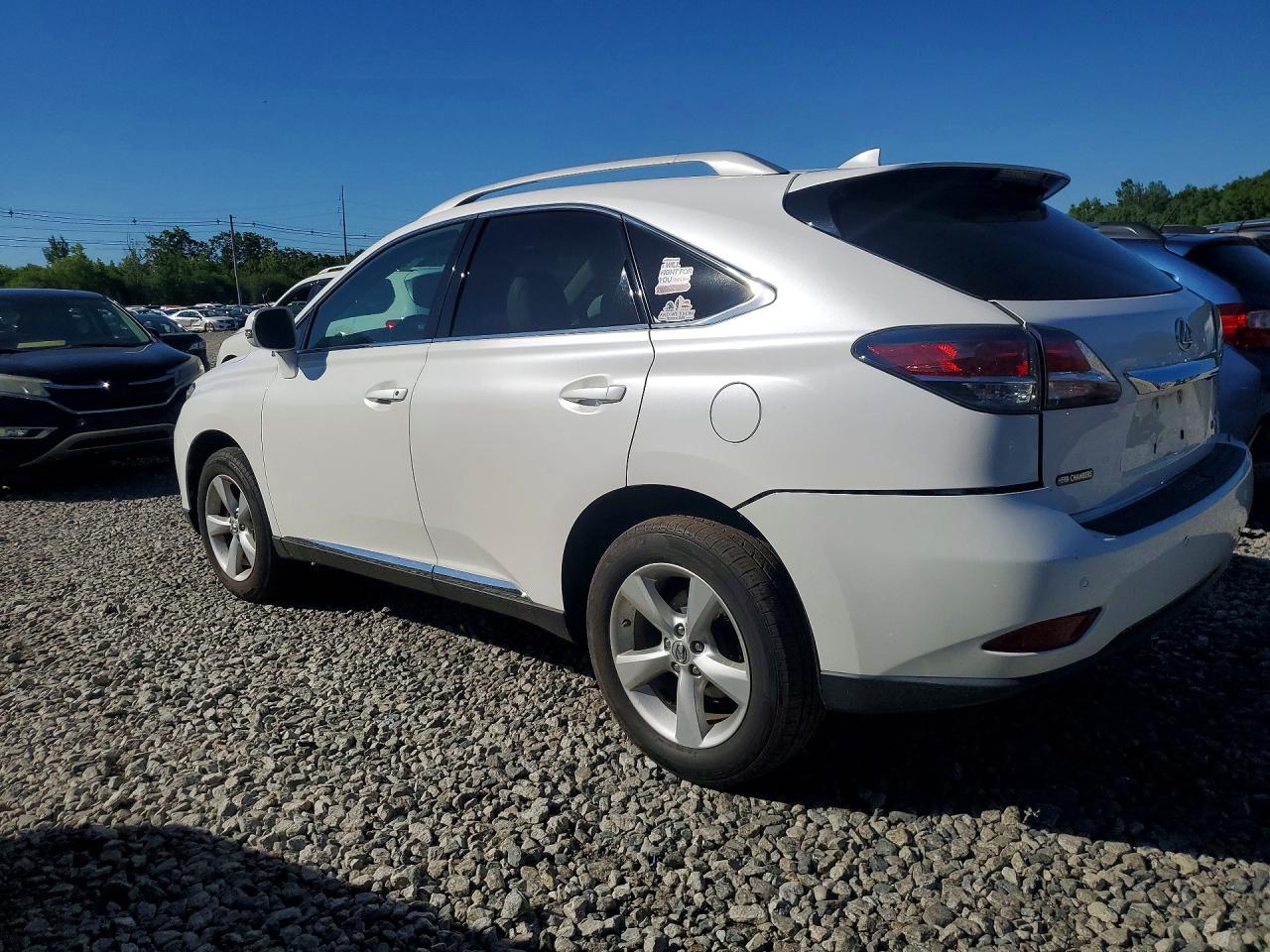 2015 Lexus Rx 350 Base White vin: 2T2BK1BA2FC275054