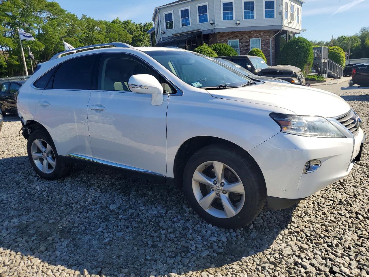 2015 Lexus Rx 350 Base White vin: 2T2BK1BA2FC275054