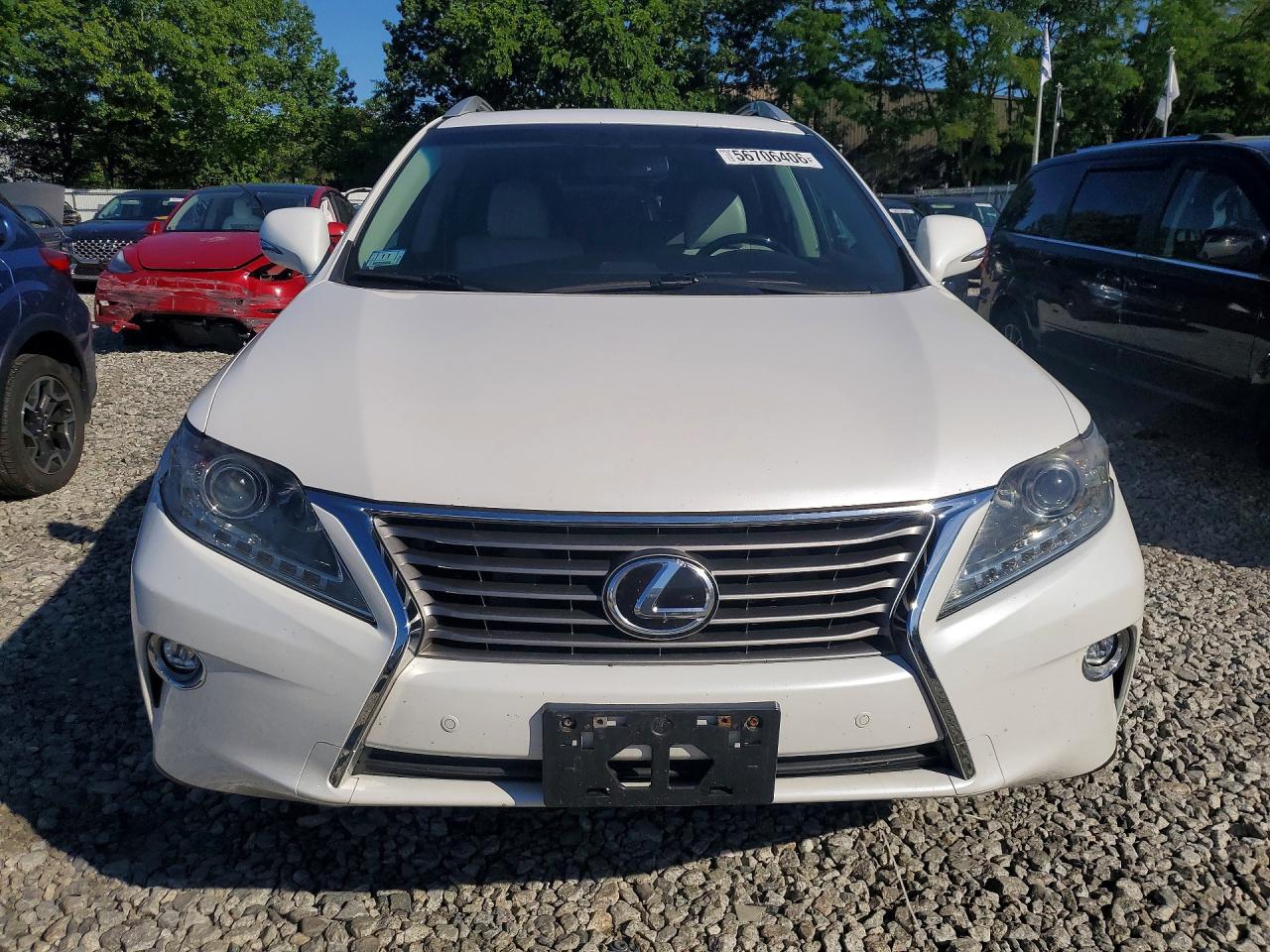 2015 Lexus Rx 350 Base White vin: 2T2BK1BA2FC275054